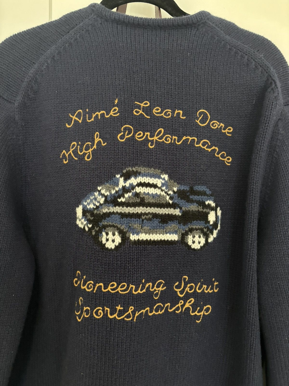 Aime Leon Dore × Porsche Design Aime Leon Dore x Porsche 356 Cardigan Size US L / EU 52-54 / 3 - 3 Thumbnail
