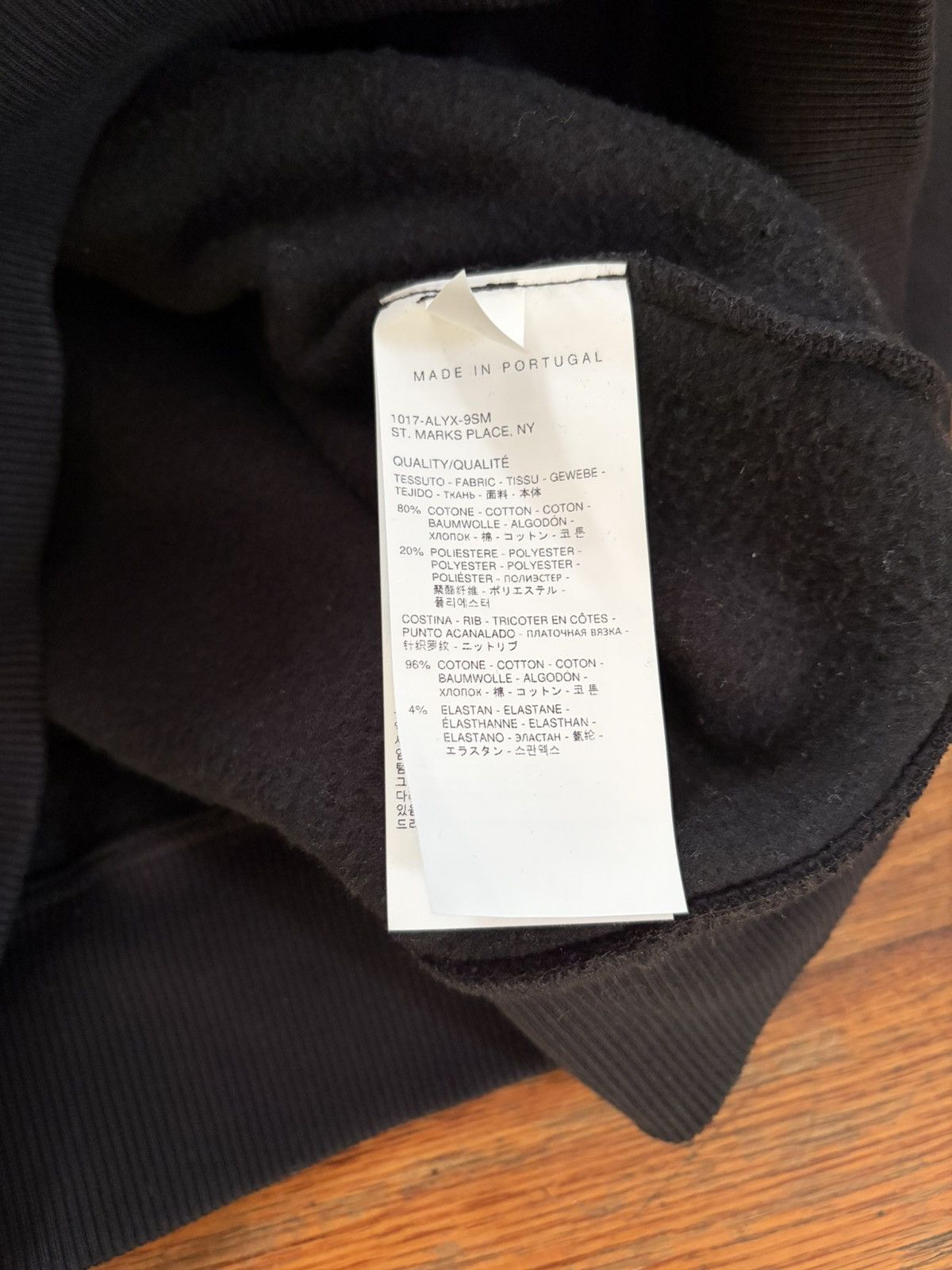1017 ALYX 9SM 1017 Alyx 9SM Logo Hoodie Size US S / EU 44-46 / 1 - 5 Thumbnail