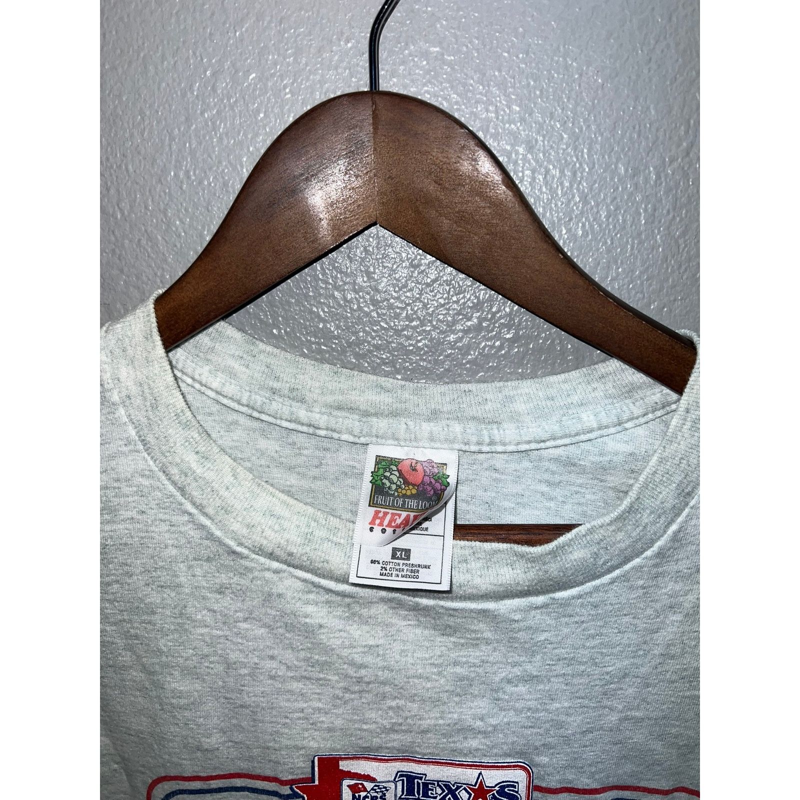 Fruit Of The Loom Vintage Corvette Shirt National Restorer Texas Car Tee 90s L Size US L / EU 52-54 / 3 - 5 Thumbnail