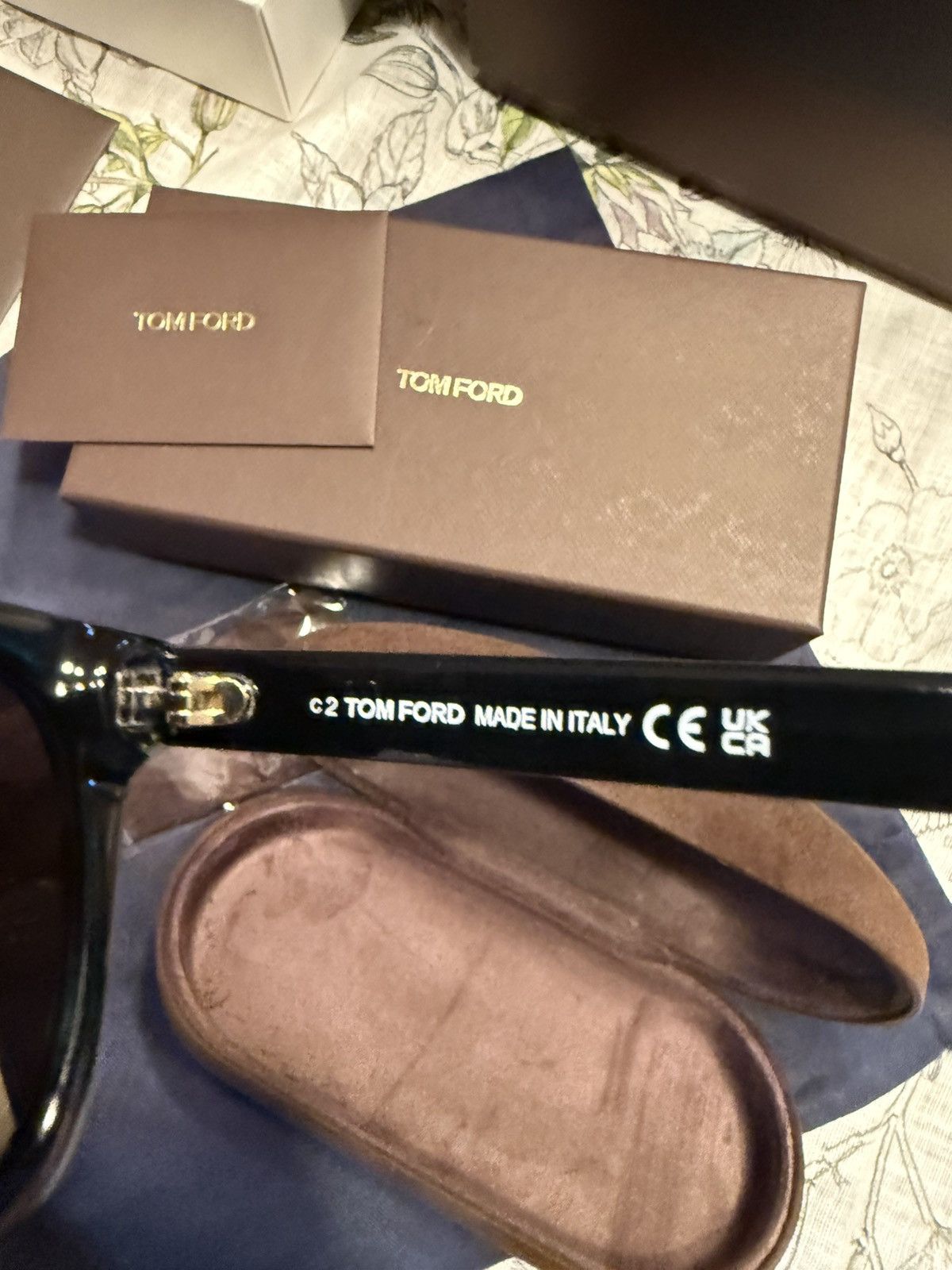 Tom Ford Tom Ford Women’s Black Sunglasses Size ONE SIZE - 3 Thumbnail