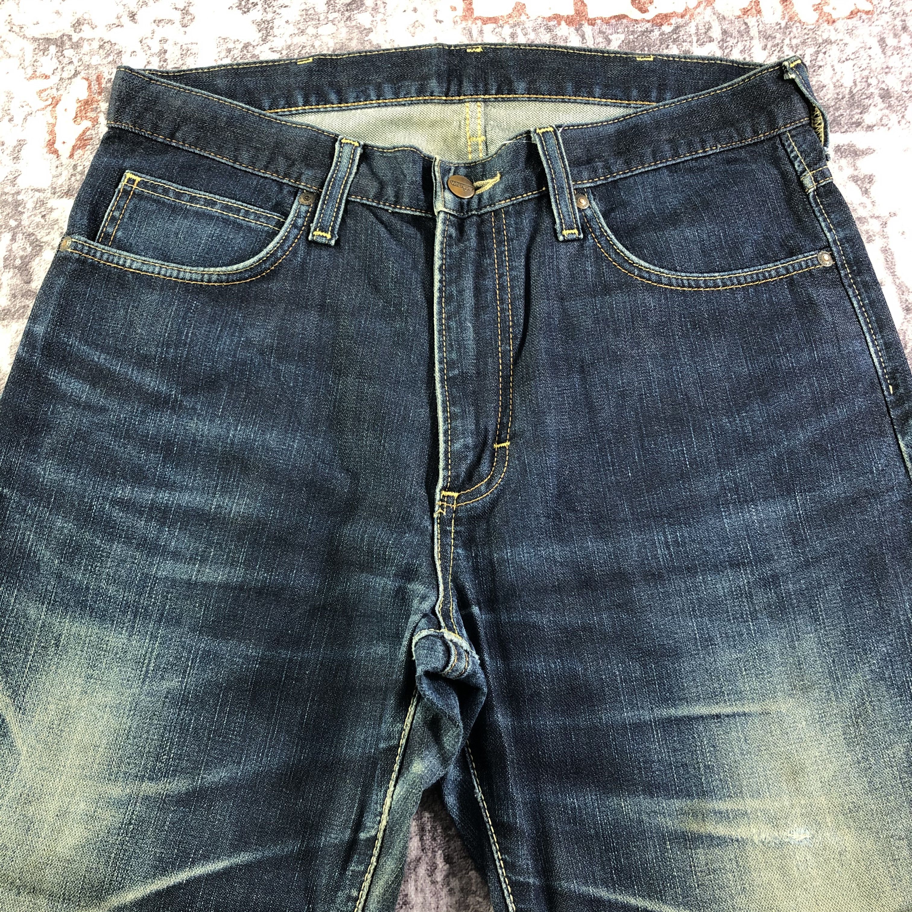 Vintage × Wrangler Vintage Blue Wash Wrangler Jeans-JM3242 Size US 34 / EU 50 - 3 Thumbnail