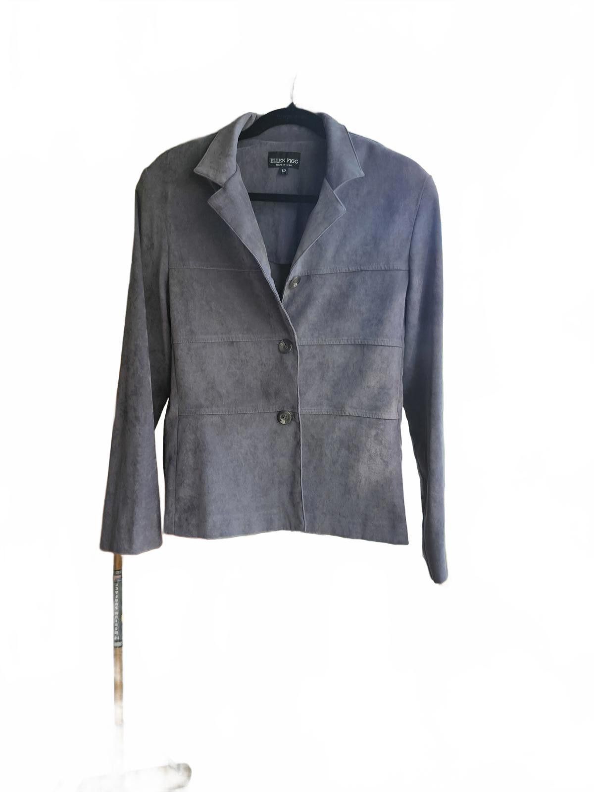 Designer Ellen Figg blazer Size XL / US 12-14 / IT 48-50 - 1 Thumbnail