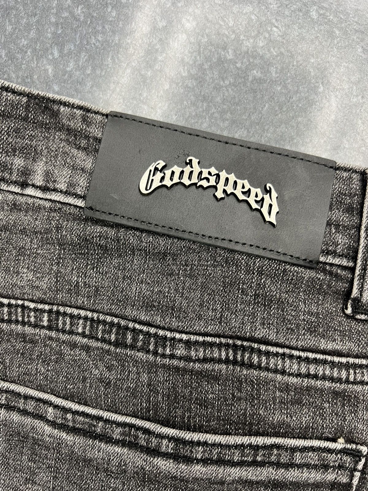 Godspeed Godspeed Infinity Denim Shorts Size US 38 / EU 54 - 7 Thumbnail