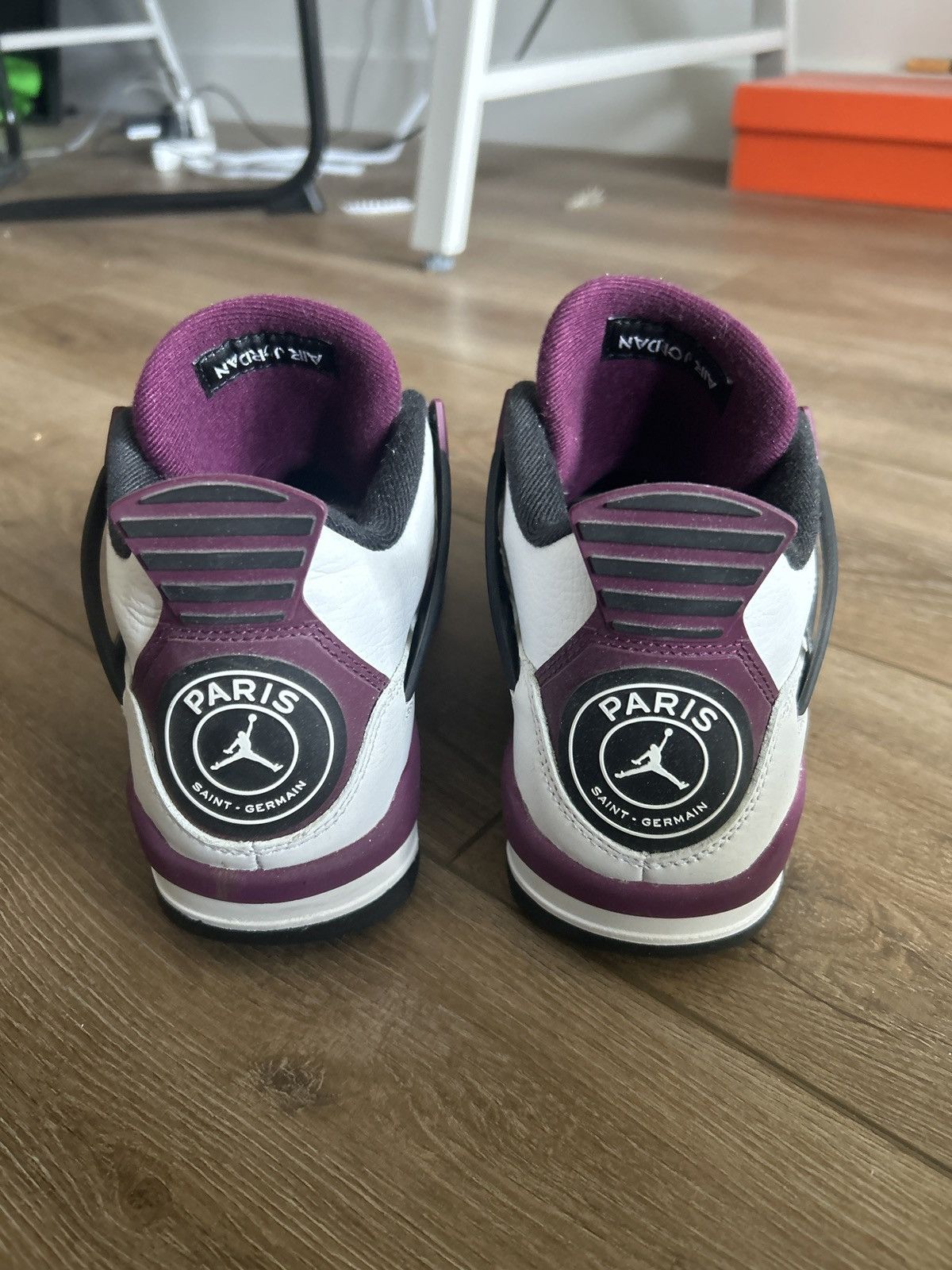 Jordan Brand Air Jordan 4 PSG Size US 6 / EU 39 - 2 Thumbnail