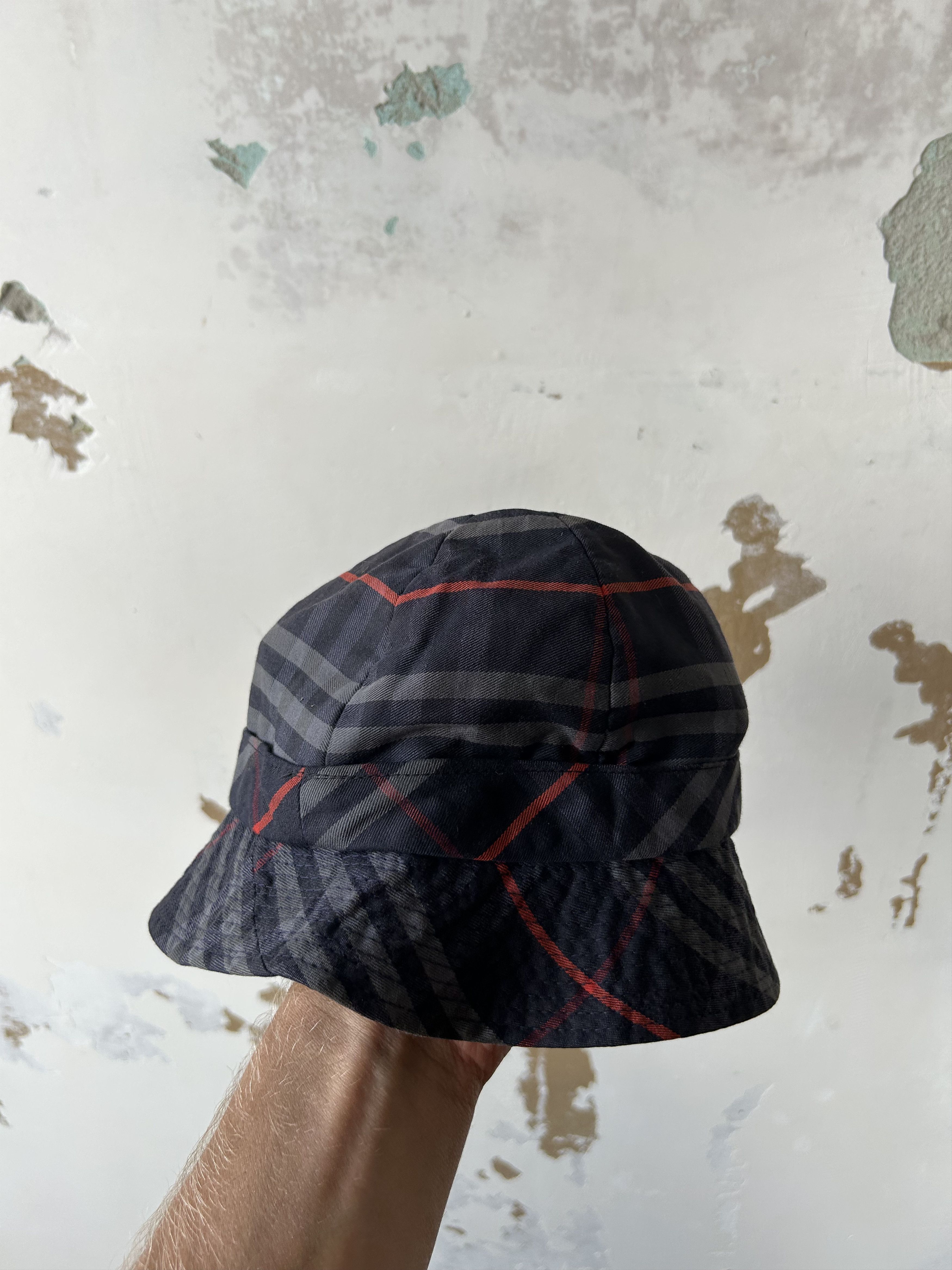 Burberry Vintage Burberry Panama Hats Nova Check Size ONE SIZE - 2 Thumbnail