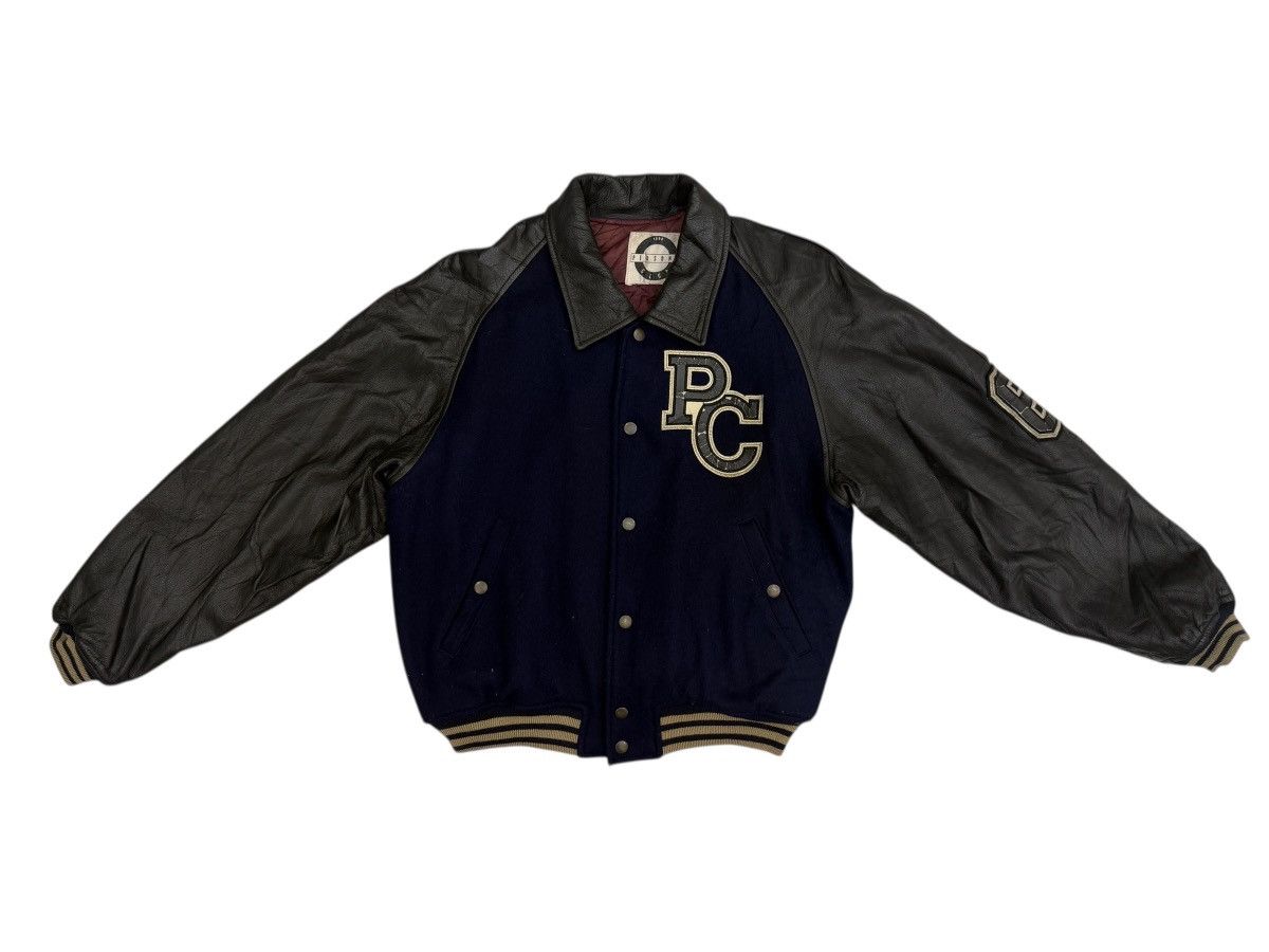 Vintage Vintage 80s Persons Club staff varsity jacket Size US M / EU 48-50 / 2 - 1 Thumbnail