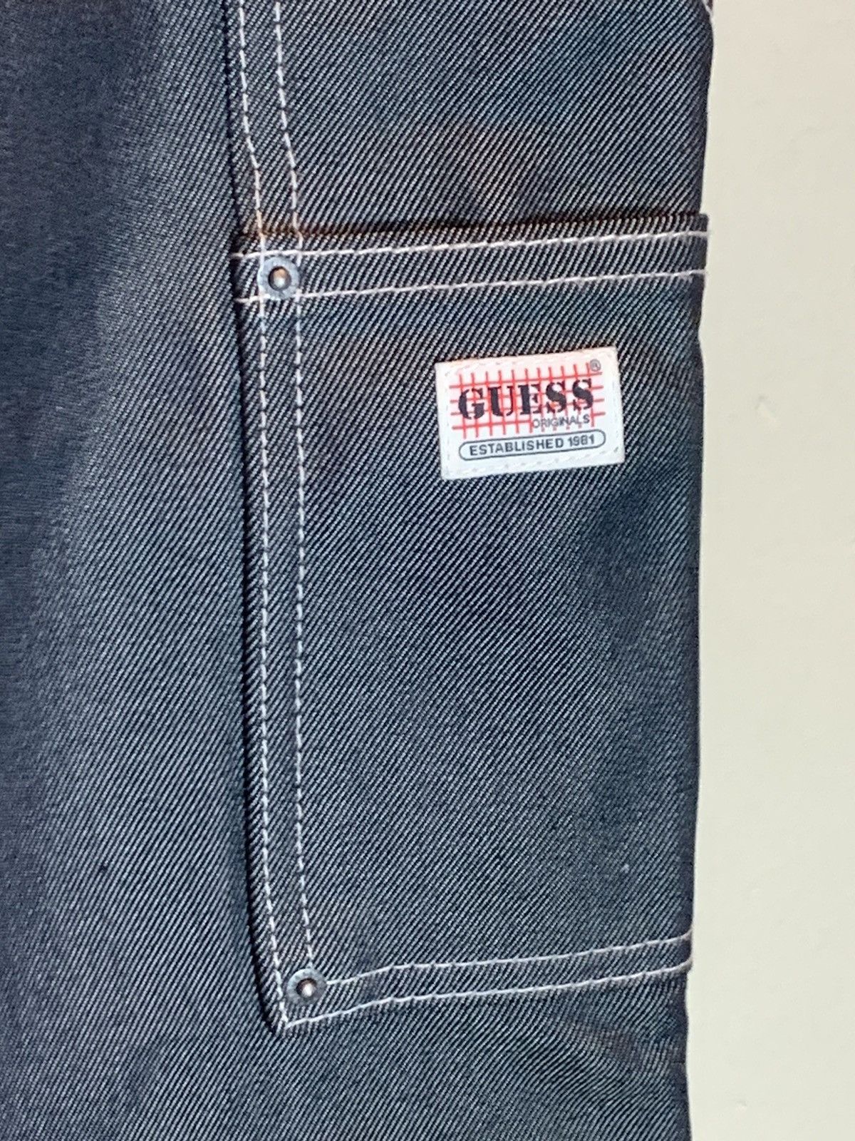 Guess *RARE* New GUESS Originals Double Knee Carpenter Jeans Pants Size US 30 / EU 46 - 8 Thumbnail