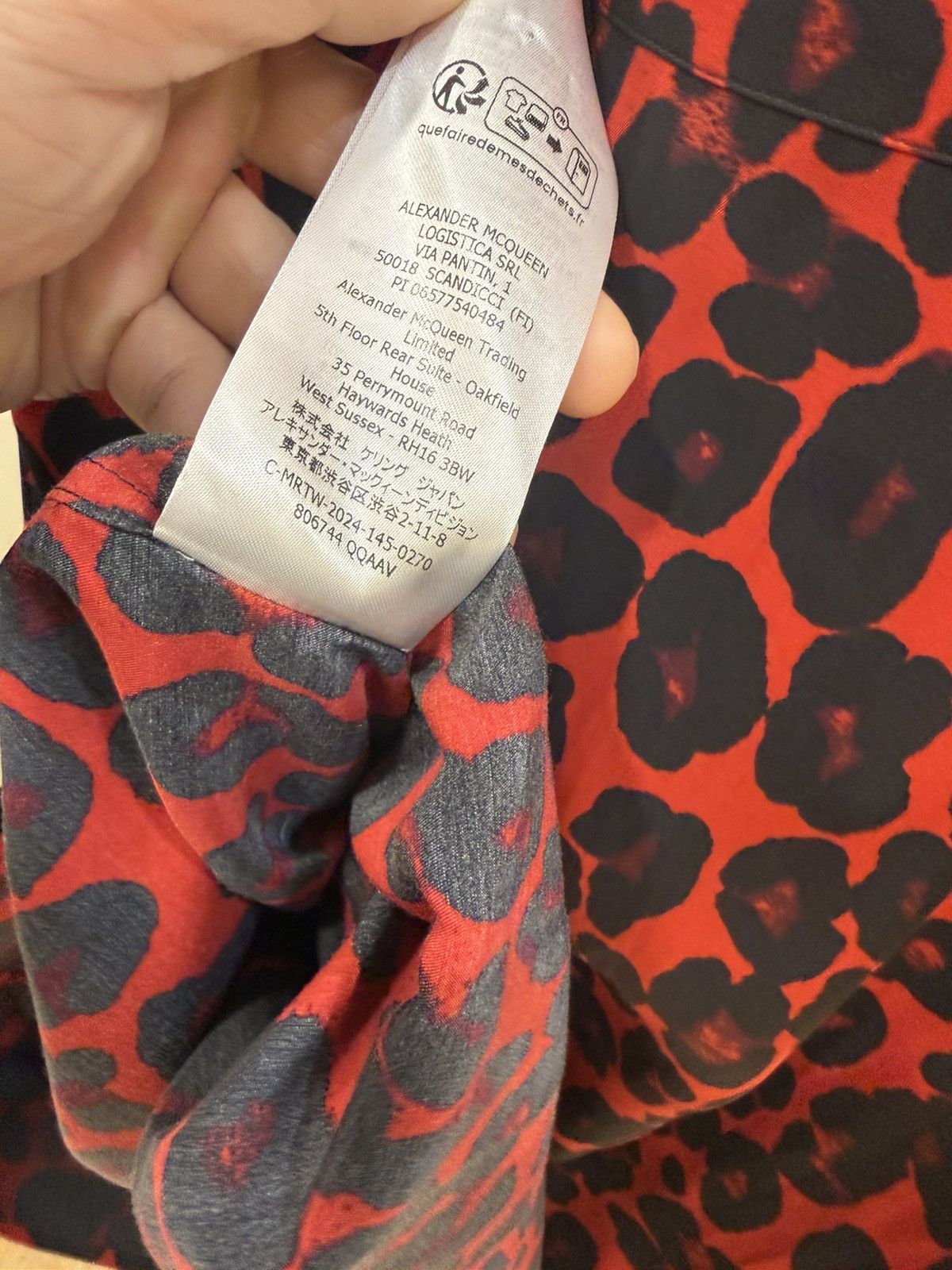 Alexander McQueen Leopard print camp shirt size 15++ Size US M / EU 48-50 / 2 - 15 Thumbnail