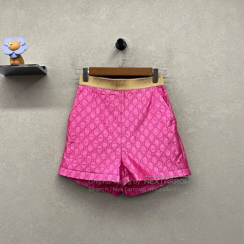 Gucci Gucci Logo inlaid pink vest shorts set Size XS / US 0-2 / IT 36-38 - 3 Thumbnail