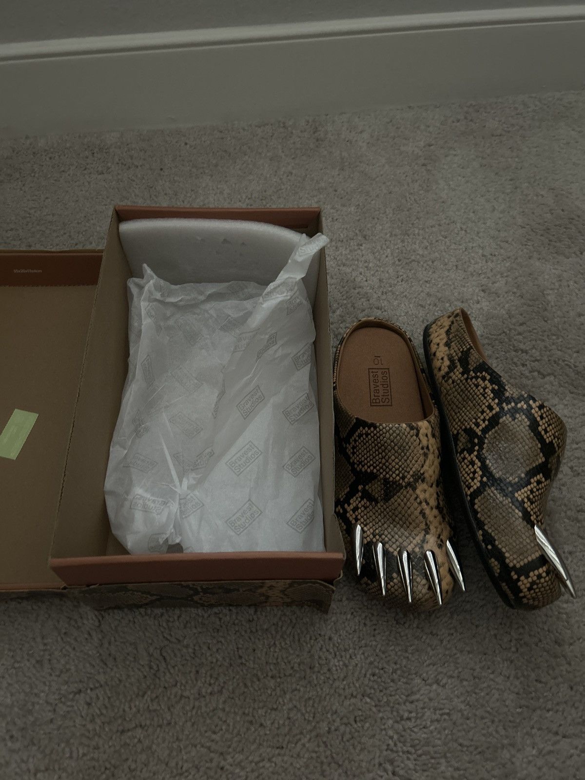 Bravest Studios Bravest Studios Snake Skin Mules Size US 10 / EU 43 - 4 Thumbnail
