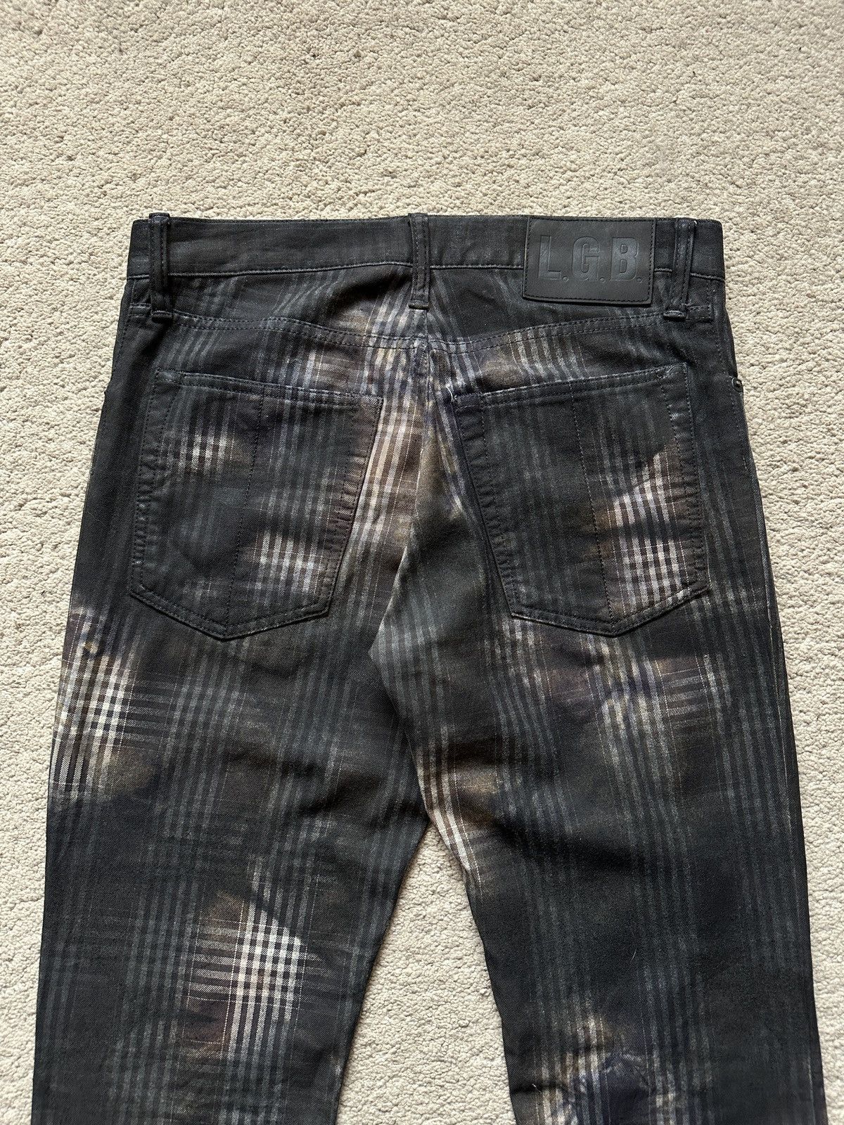 Le Grande Bleu (L.G.B.) 2000s LGB Black Dyed Jeans Size US 30 / EU 46 - 8 Thumbnail