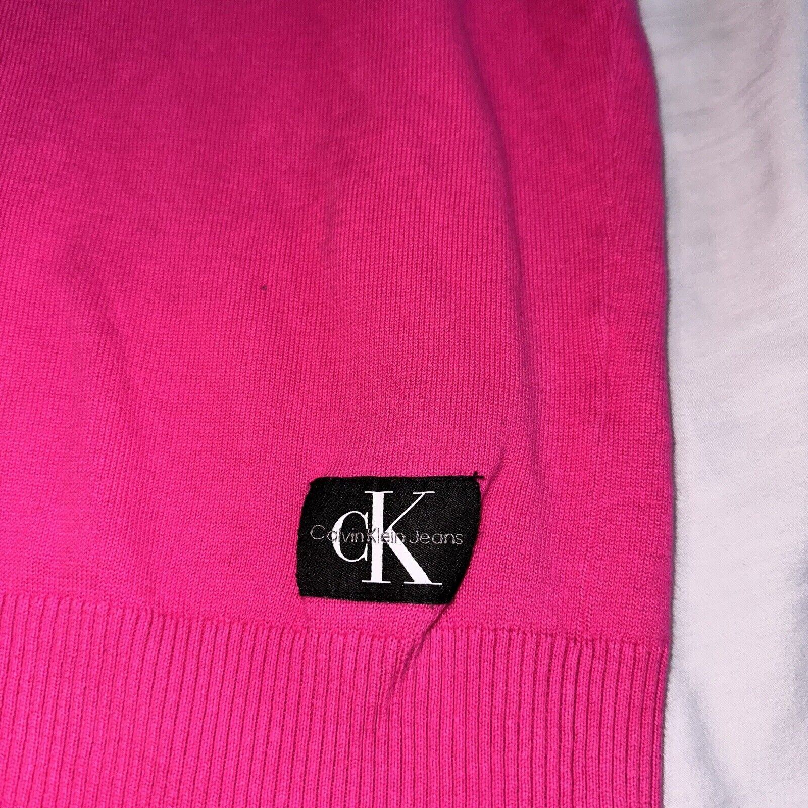 Calvin Klein Calvin Klein Turtleneck Sweater Pink Cold Shoulder Women L Size L / US 10 / IT 46 - 8 Thumbnail