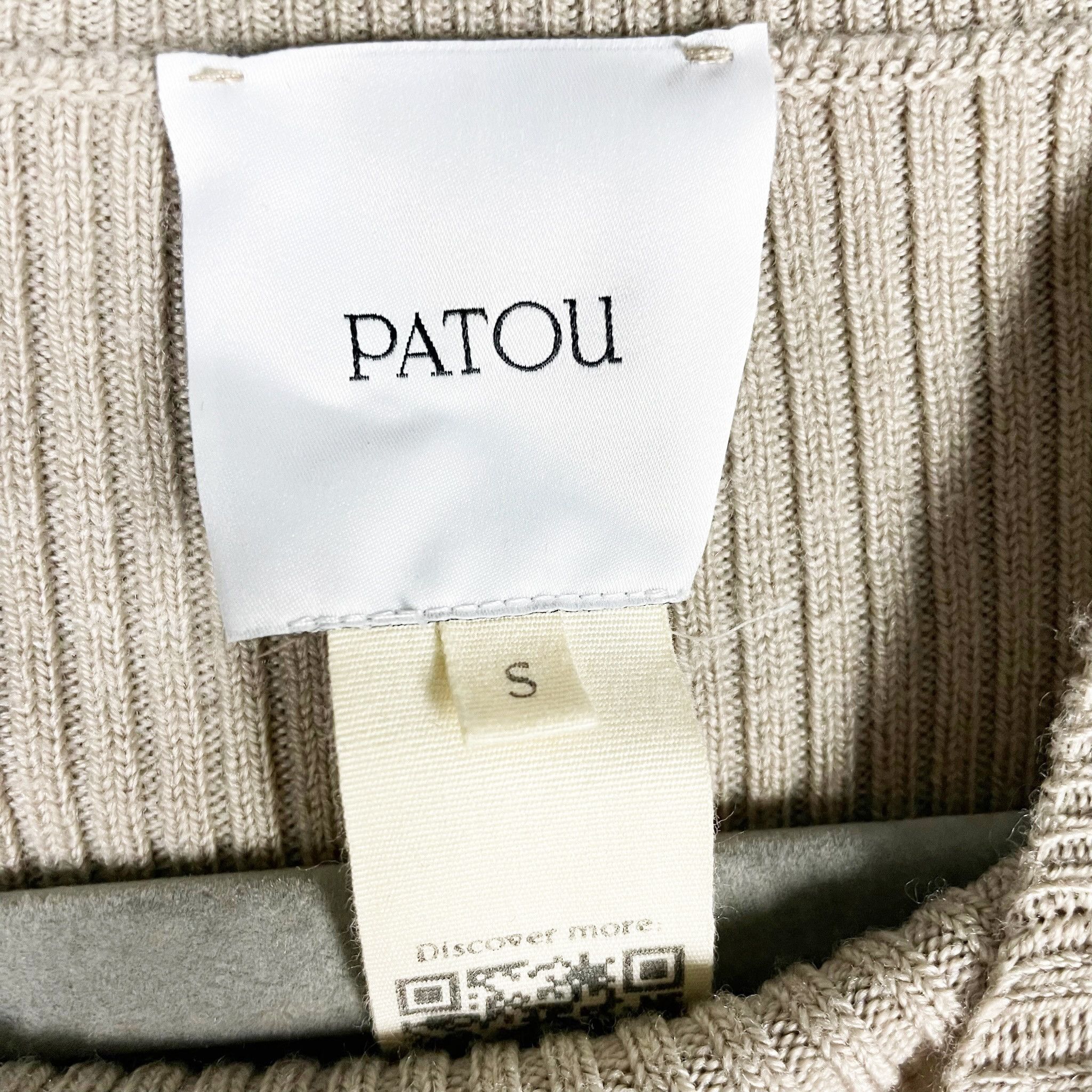 Patou Patou Signature Rib Jumper Merino Wool Knit Size S / US 4 / IT 40 - 4 Thumbnail
