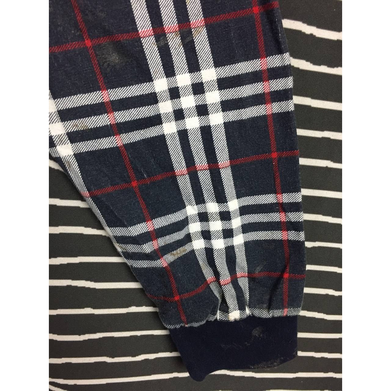 Burberry Vtg Burberry London Nova Check Longsleeve Polo Tee Size US L / EU 52-54 / 3 - 16 Thumbnail
