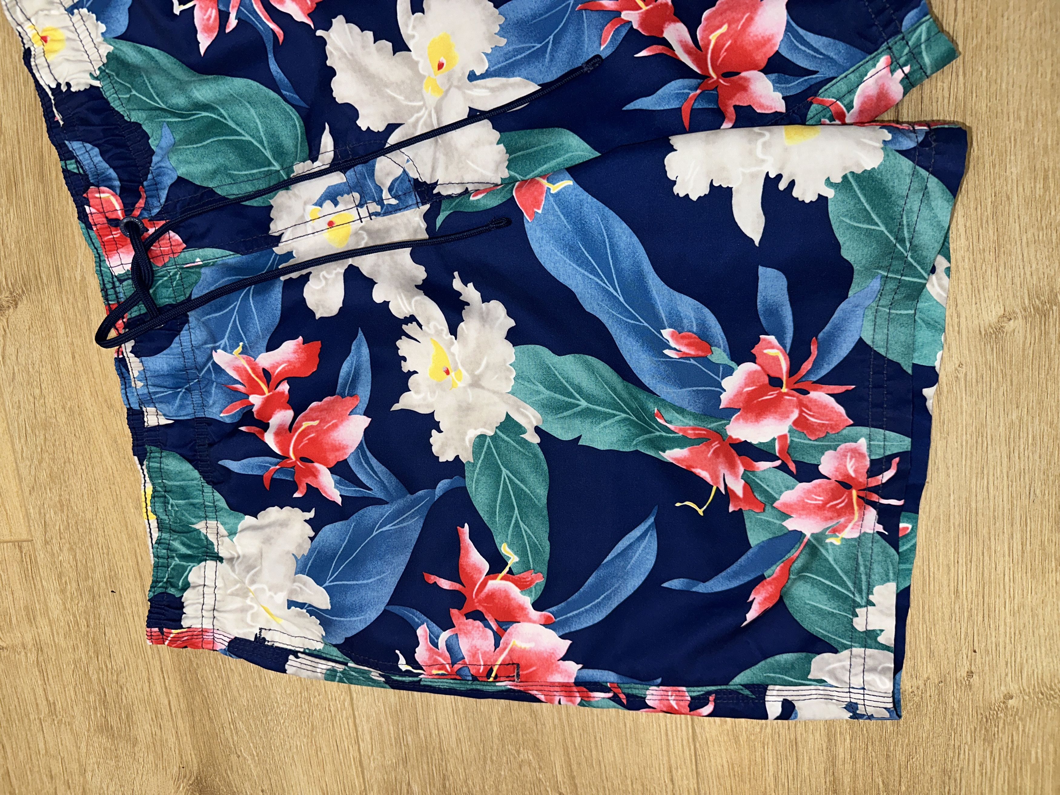 Sundek Floral Sundek M Beach Swim Board Shorts Suit Pockets Size M Size US 32 / EU 48 - 9 Thumbnail