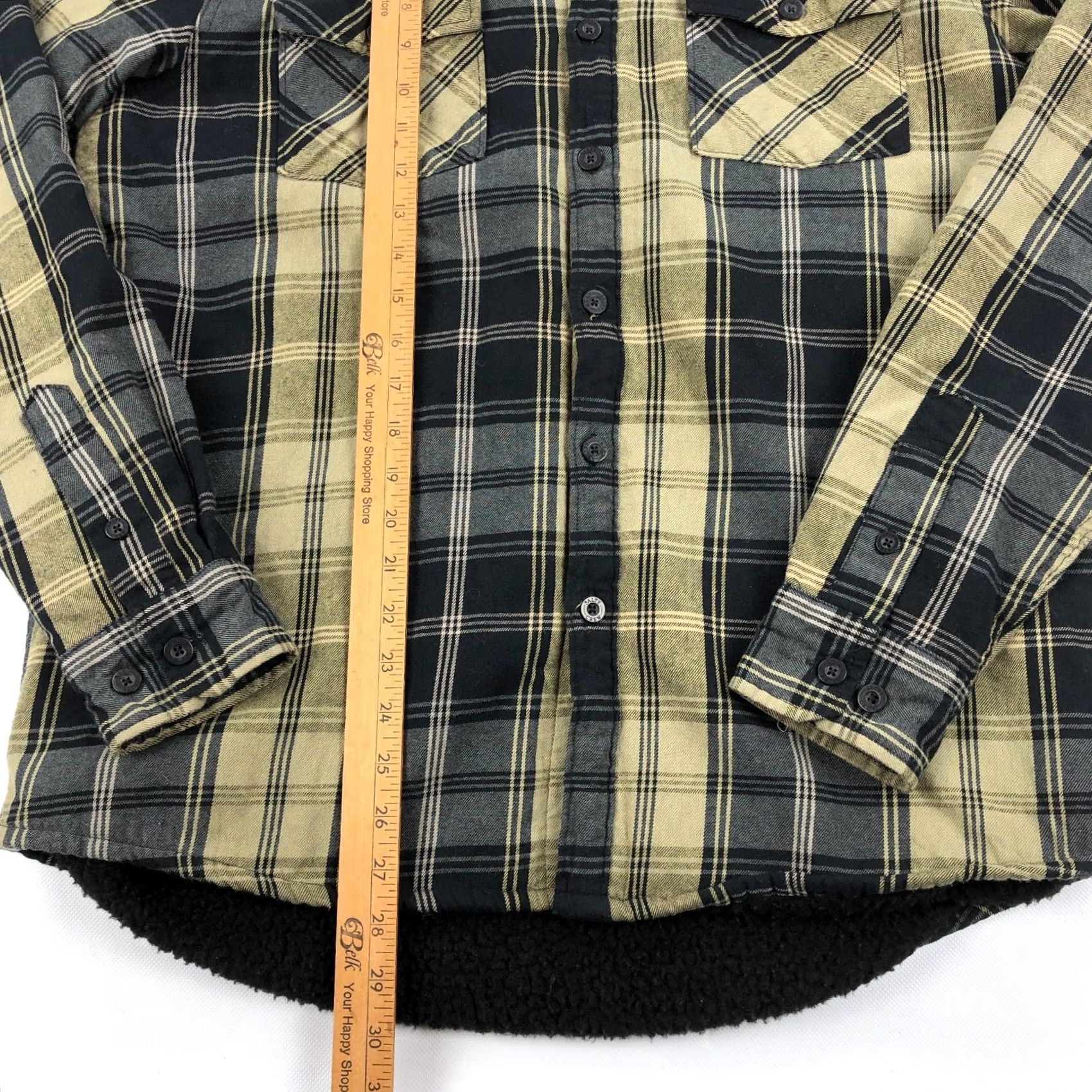Vintage Salty Crew Shacket Mens L Flannel Plaid Earth Tones Grunge Schooner Jacket Size US L / EU 52-54 / 3 - 4 Thumbnail