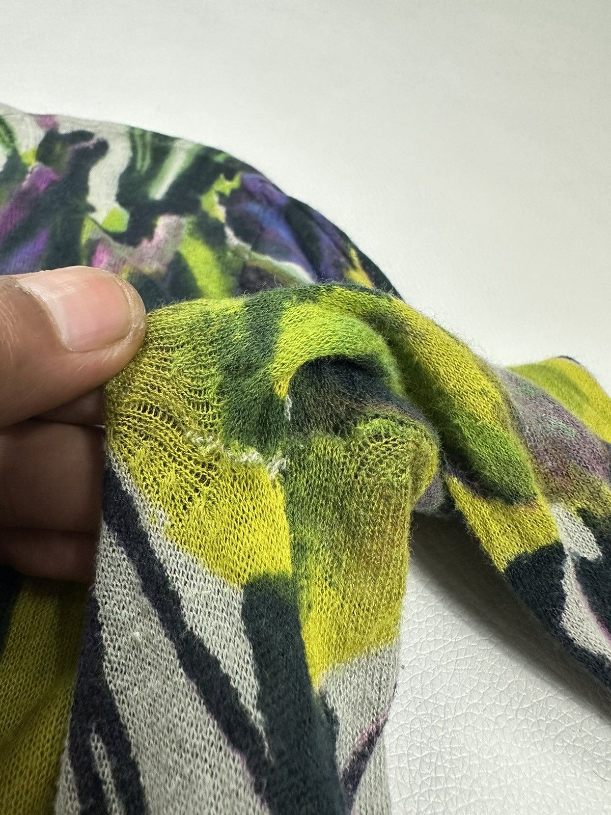 Dries Van Noten Dries Van Noten Multicolored Art Cardigan Size M / US 6-8 / IT 42-44 - 12 Thumbnail