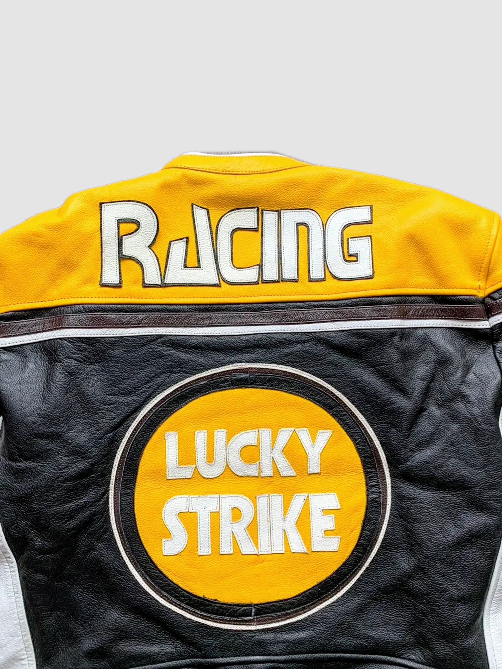 Other 🔥 Lucky Strike 🔥 Leather Jacket Vintage Racing Size US XXL / EU 58 / 5 - 6 Thumbnail