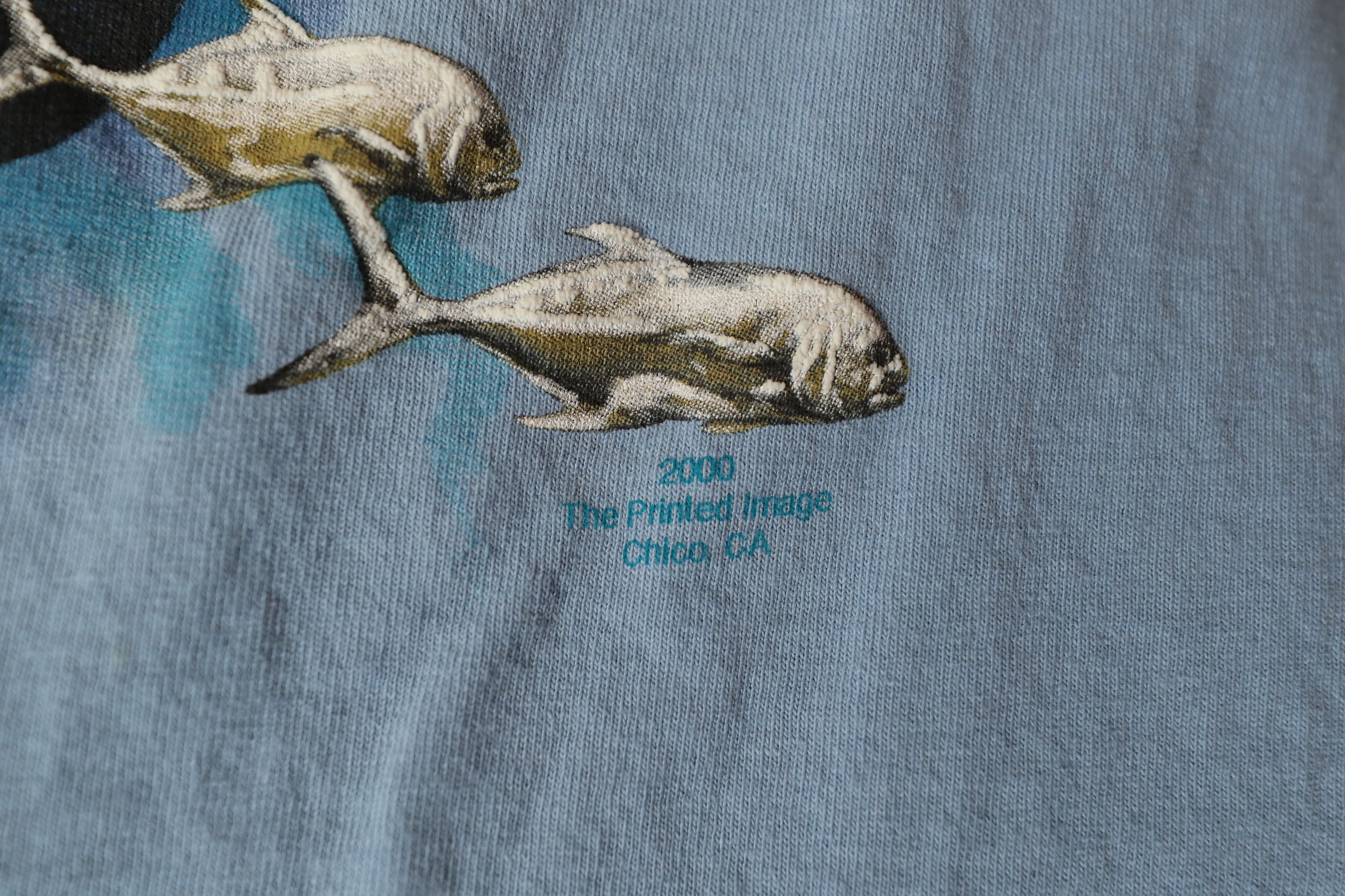 Vintage The Printed Image 2000 Chico Manatee Tee (L) Size US L / EU 52-54 / 3 - 7 Thumbnail