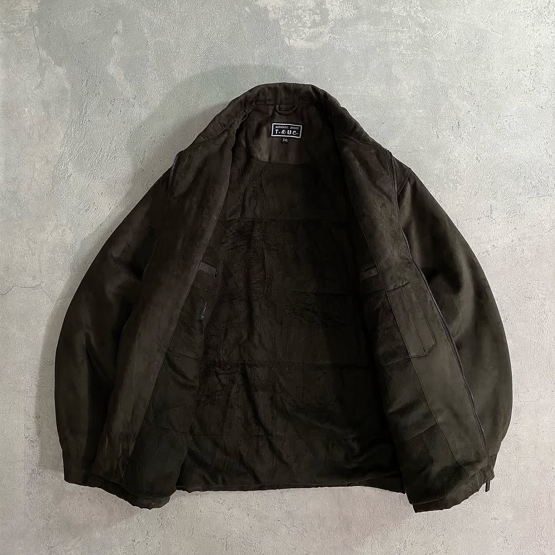 Other TBUC BOXY SUEDE WORK JACKET Size US XL / EU 56 / 4 - 2 Thumbnail