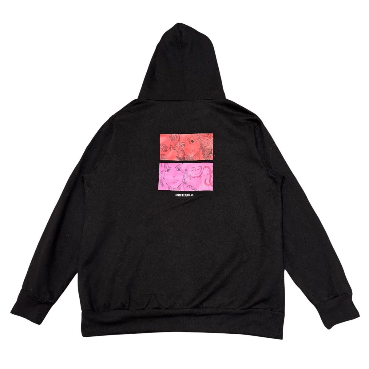 Anime Official Tokyo Revengers Hoodie - Mikey & Draken Graphic Size US XL / EU 56 / 4 - 1 Thumbnail