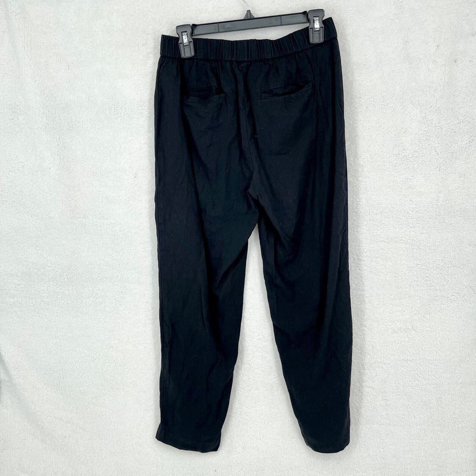 Eileen Fisher Eileen Fisher Black Trousers Mid Rise Pants Size Small Size 29" - 5 Thumbnail