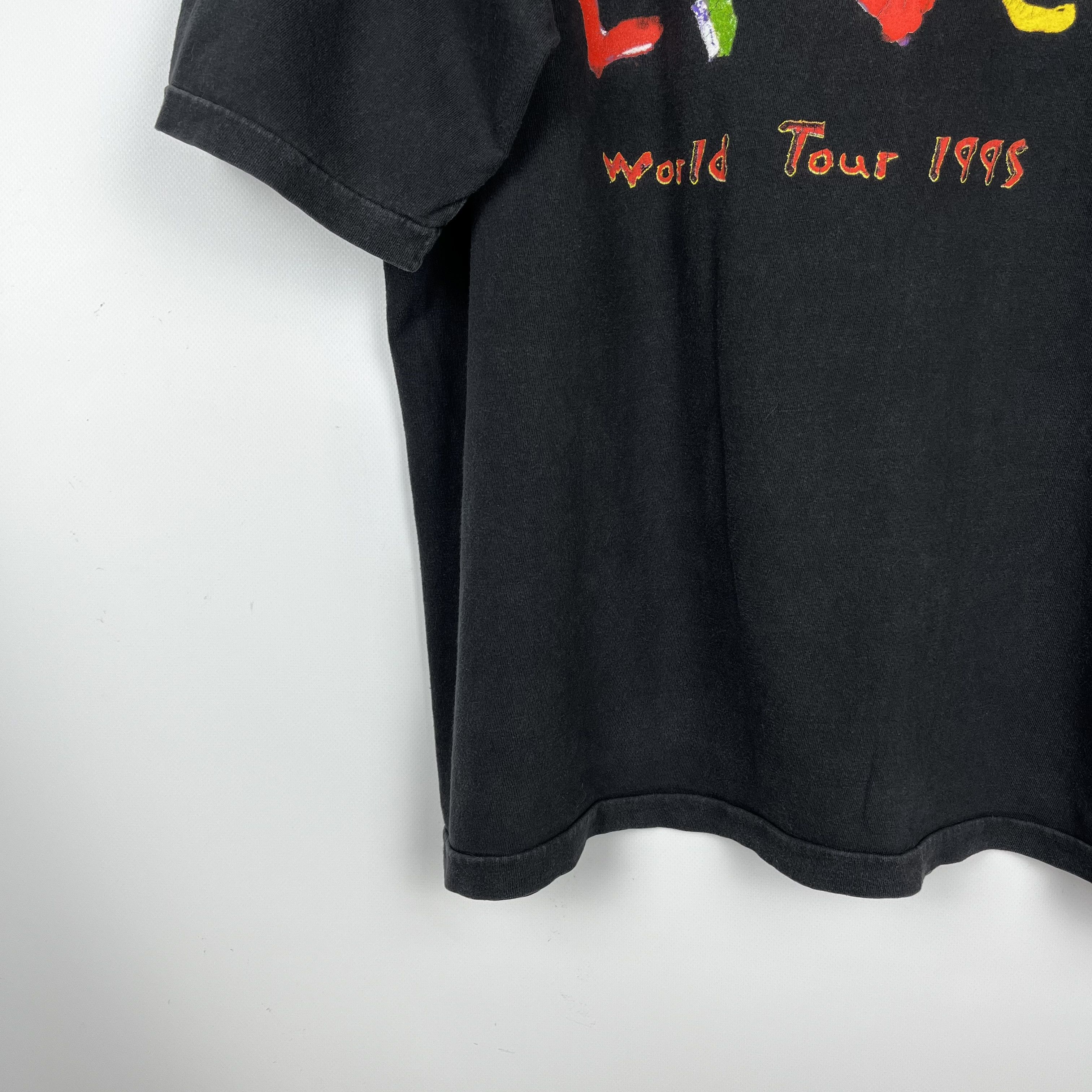 Band Tees Vintage Rolling Stones Voodoo Lounge Tour T Shirt 1995 Size US XL / EU 56 / 4 - 18 Thumbnail