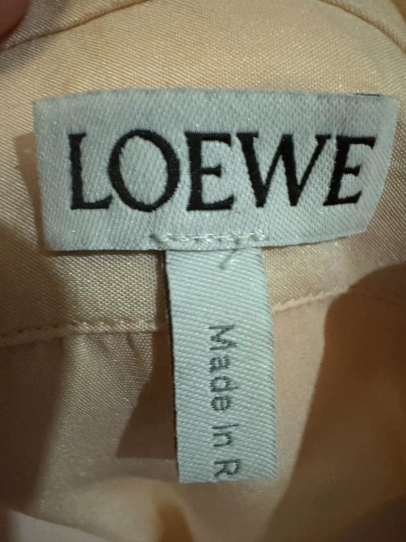 Loewe Loewe size 36 Mulberry silk shirt coat Size M / US 6-8 / IT 42-44 - 3 Thumbnail