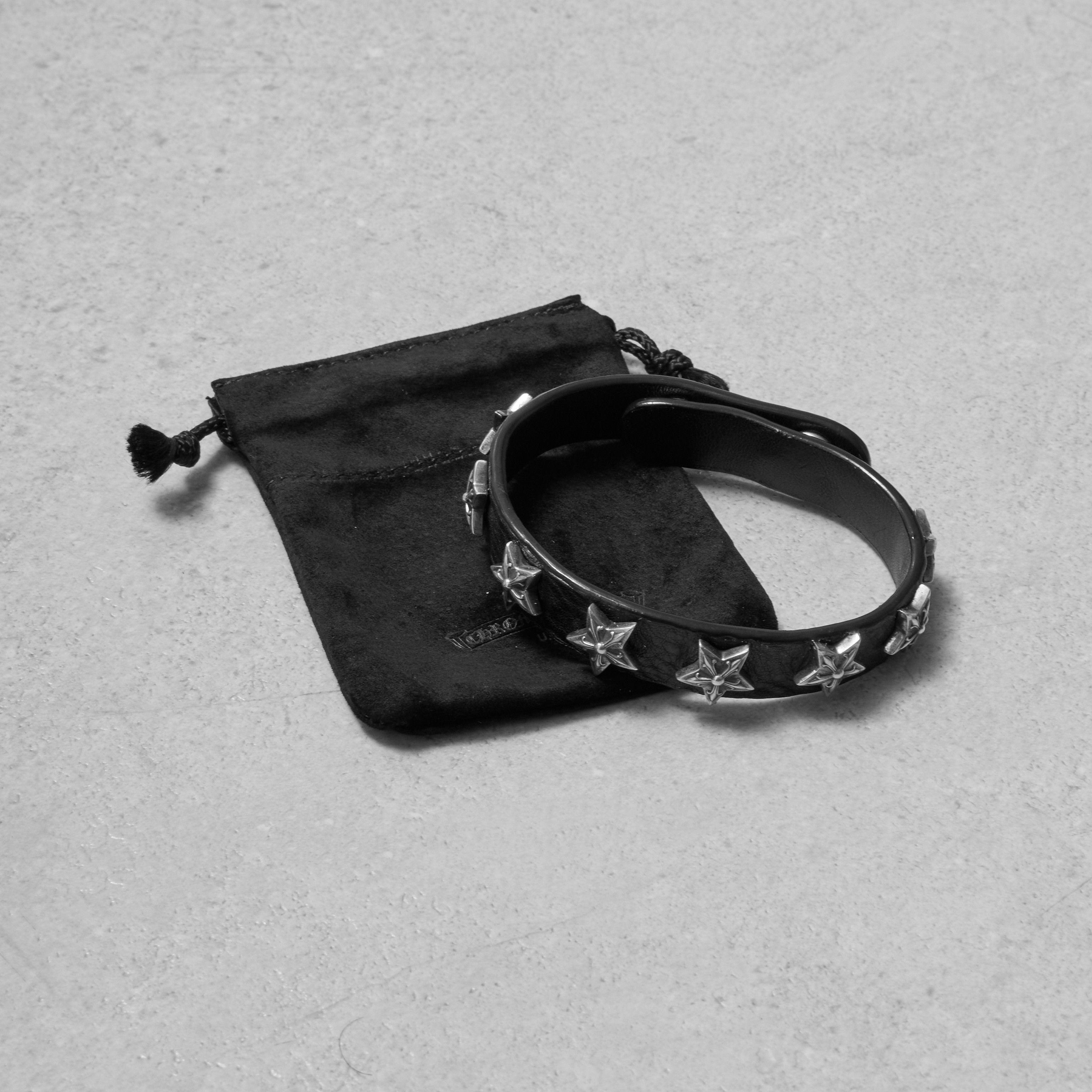 Chrome Hearts CHROME HEARTS 2 BTTN/ 2 SNAP Star Silver Bracelet Size ONE SIZE - 6 Thumbnail
