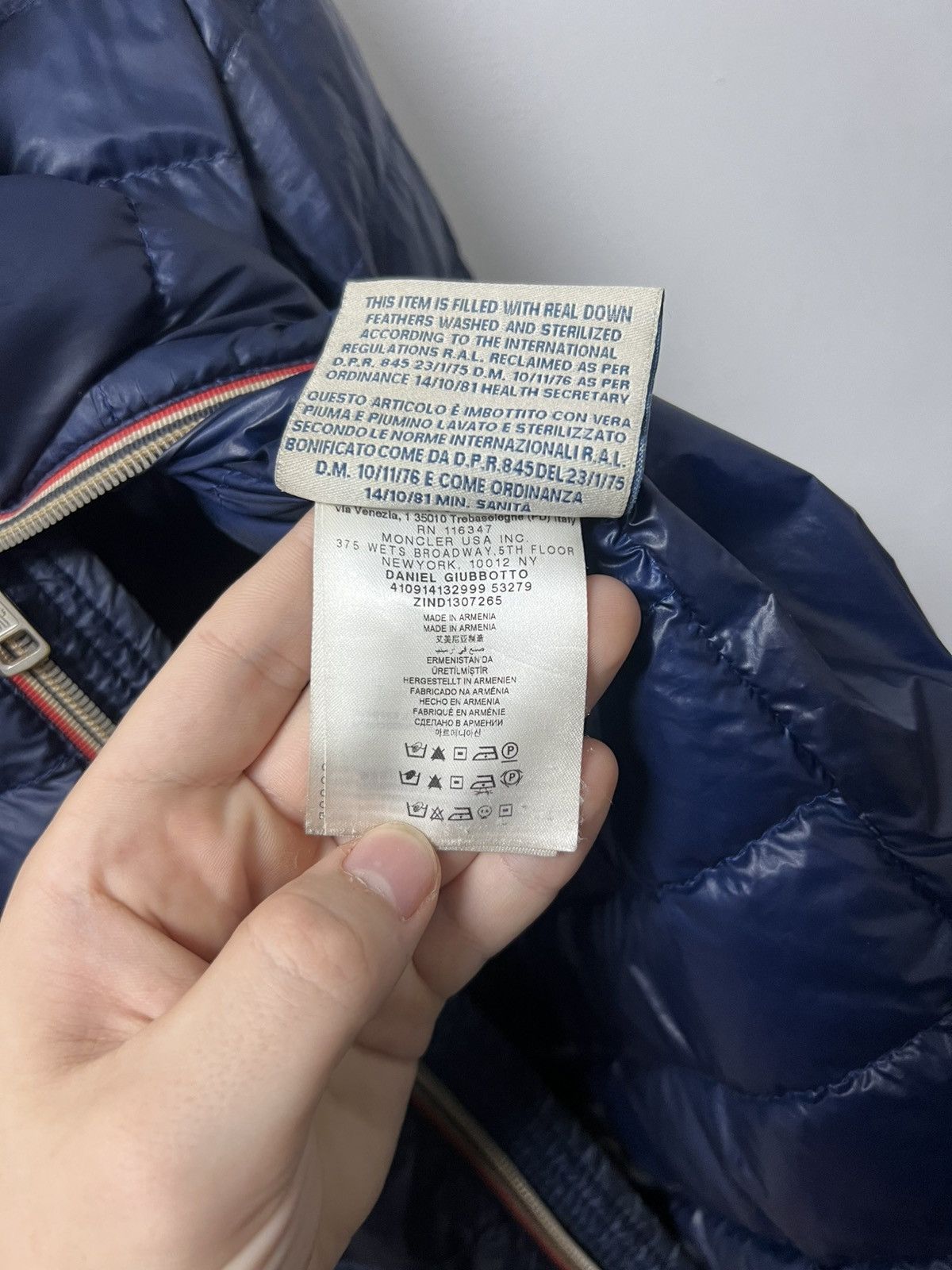 Moncler Moncler Jacket Blue Size US M / EU 48-50 / 2 - 10 Thumbnail