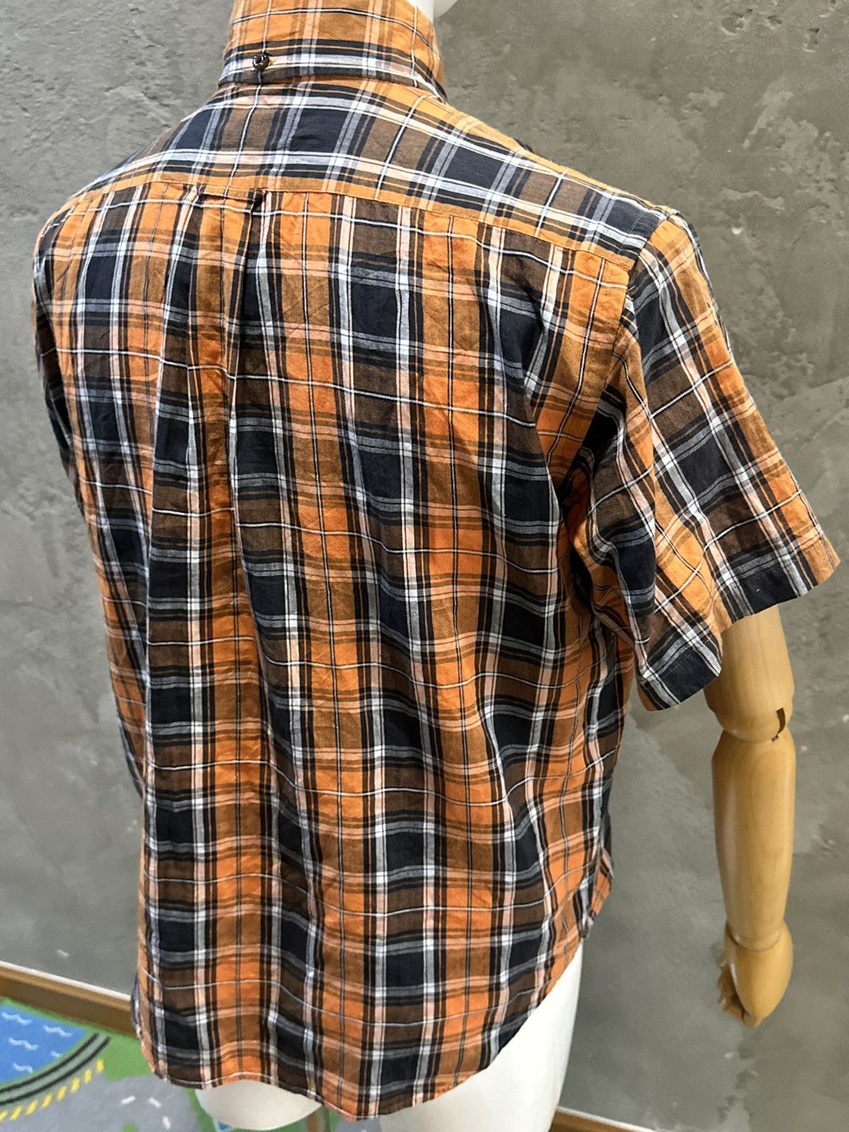 Evisu Evisu Yamane Half Button Up Shirt Made in Japan Size US M / EU 48-50 / 2 - 10 Thumbnail