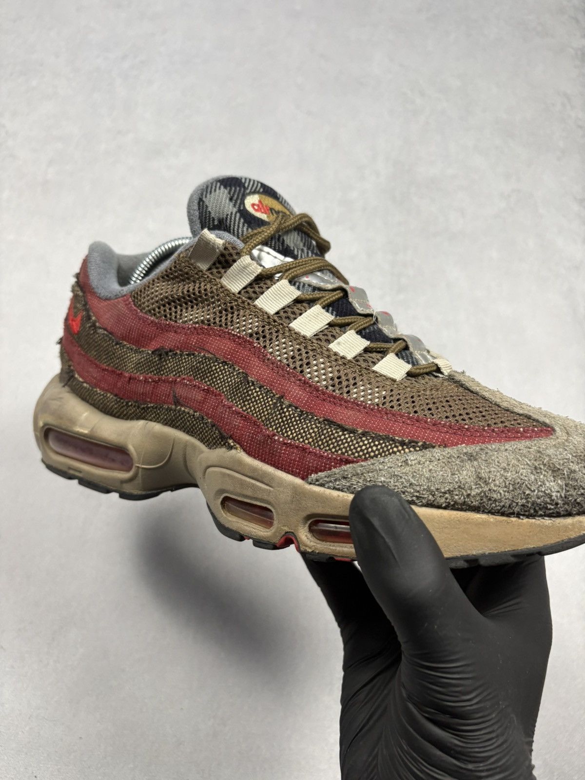 Nike Nike Air Max 95 Freddy Krueger Horror Distressed Sneakers 41 Size US 8 / EU 41 - 5 Thumbnail