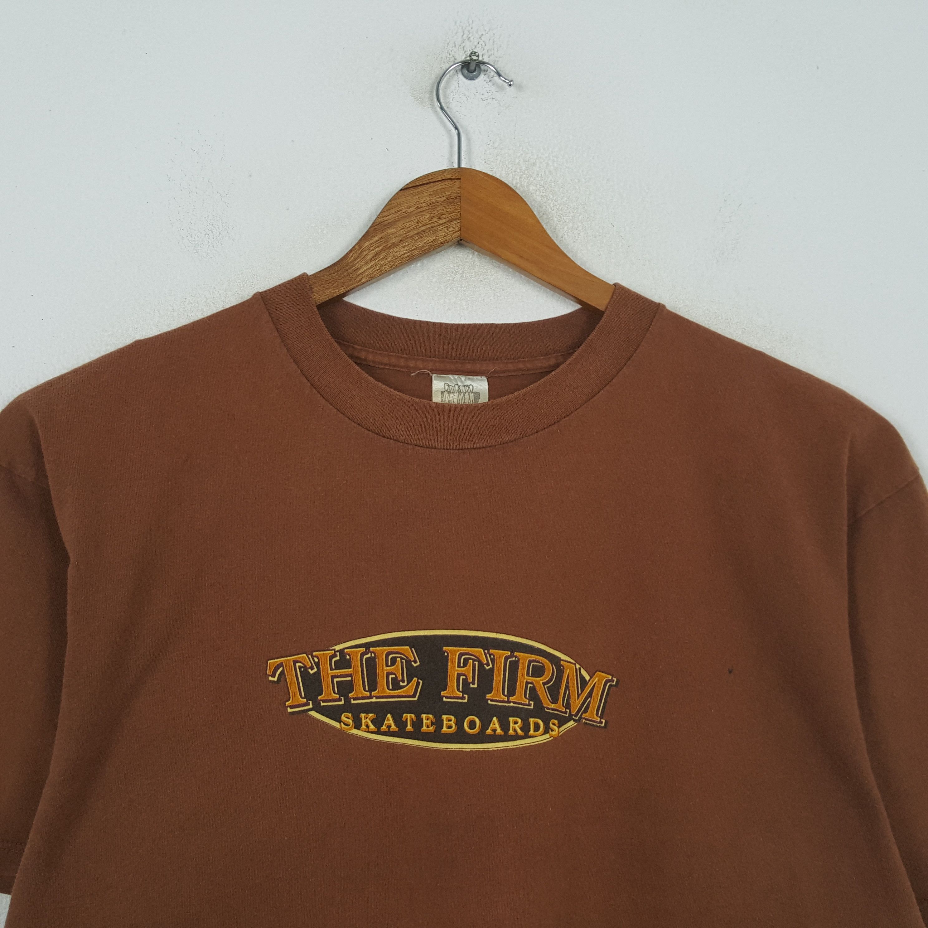 Welcome Skateboards Vintage The Firm Skateboards Brand T-shirt RR12 Size US XL / EU 56 / 4 - 2 Thumbnail