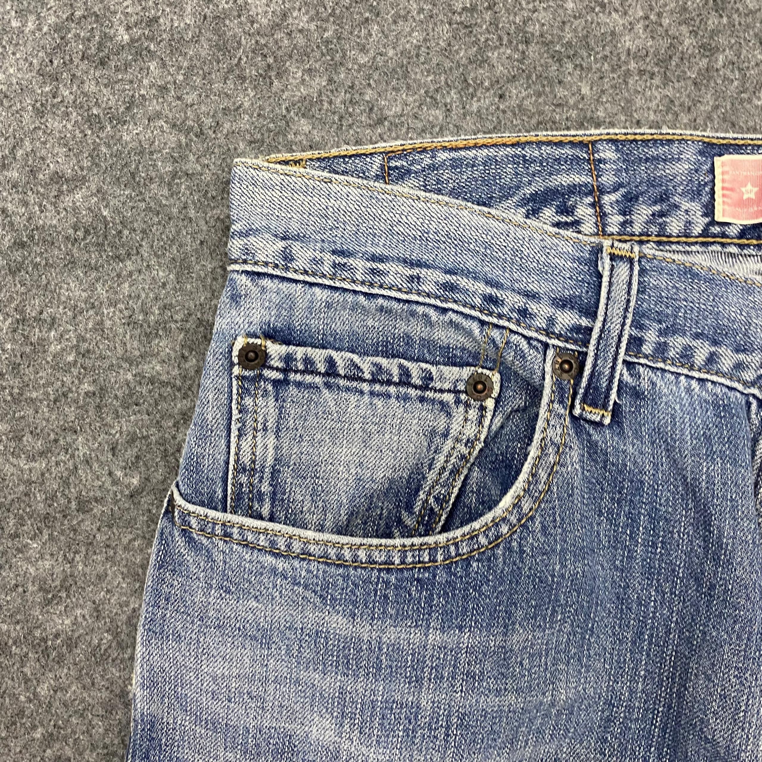 Japanese Brand 💥Best Offer💥Vintage Levis Signature Distressed Denim Size US 32 / EU 48 - 10 Thumbnail