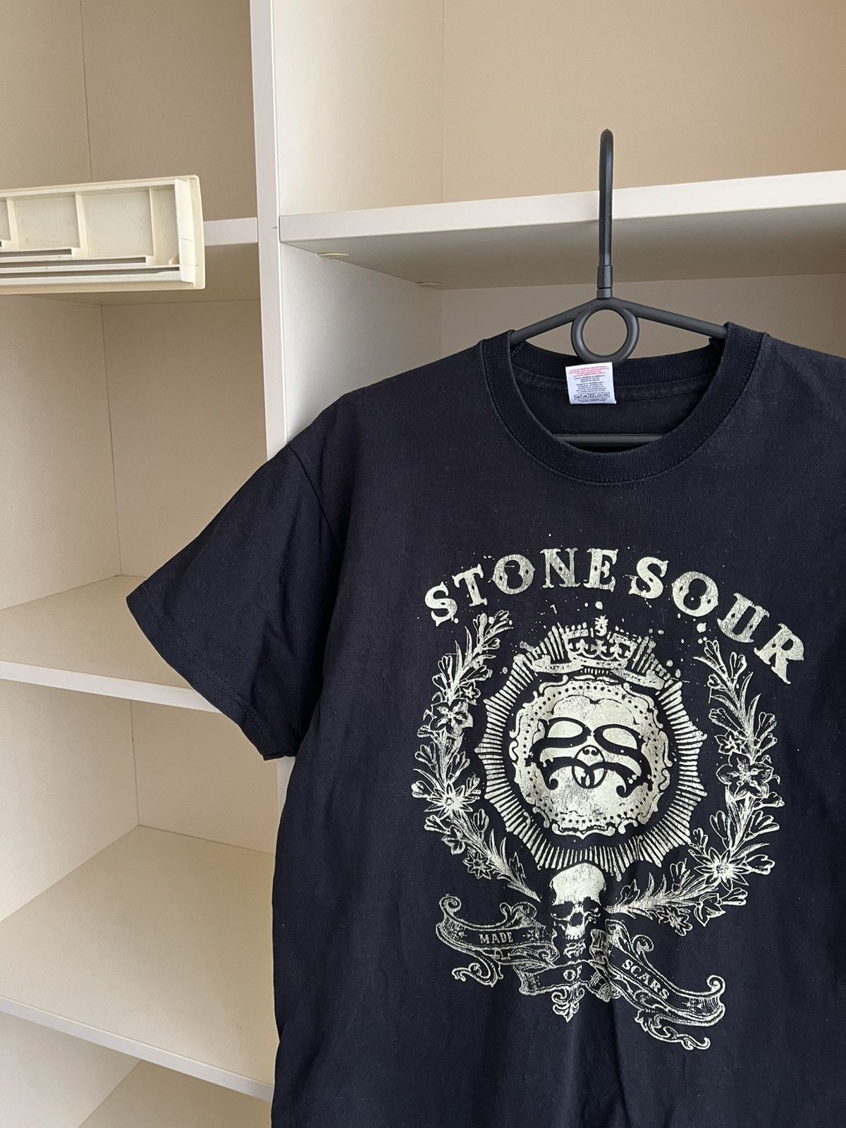 Band Tees Vintage Stone Sour Band Tee Rock T-Shirt Tour 2007 Size L Size US L / EU 52-54 / 3 - 6 Thumbnail