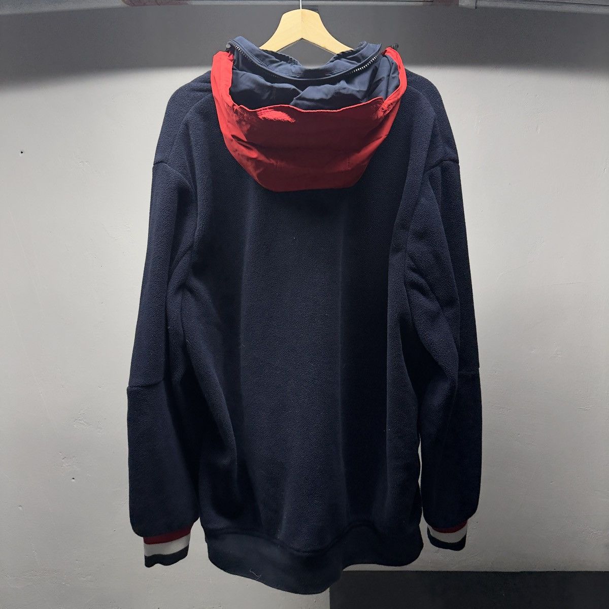 Vintage Polo Ralph Lauren Polartec Hooded Zip Up Fleece ERD Grunge Size US XXL / EU 58 / 5 - 2 Thumbnail