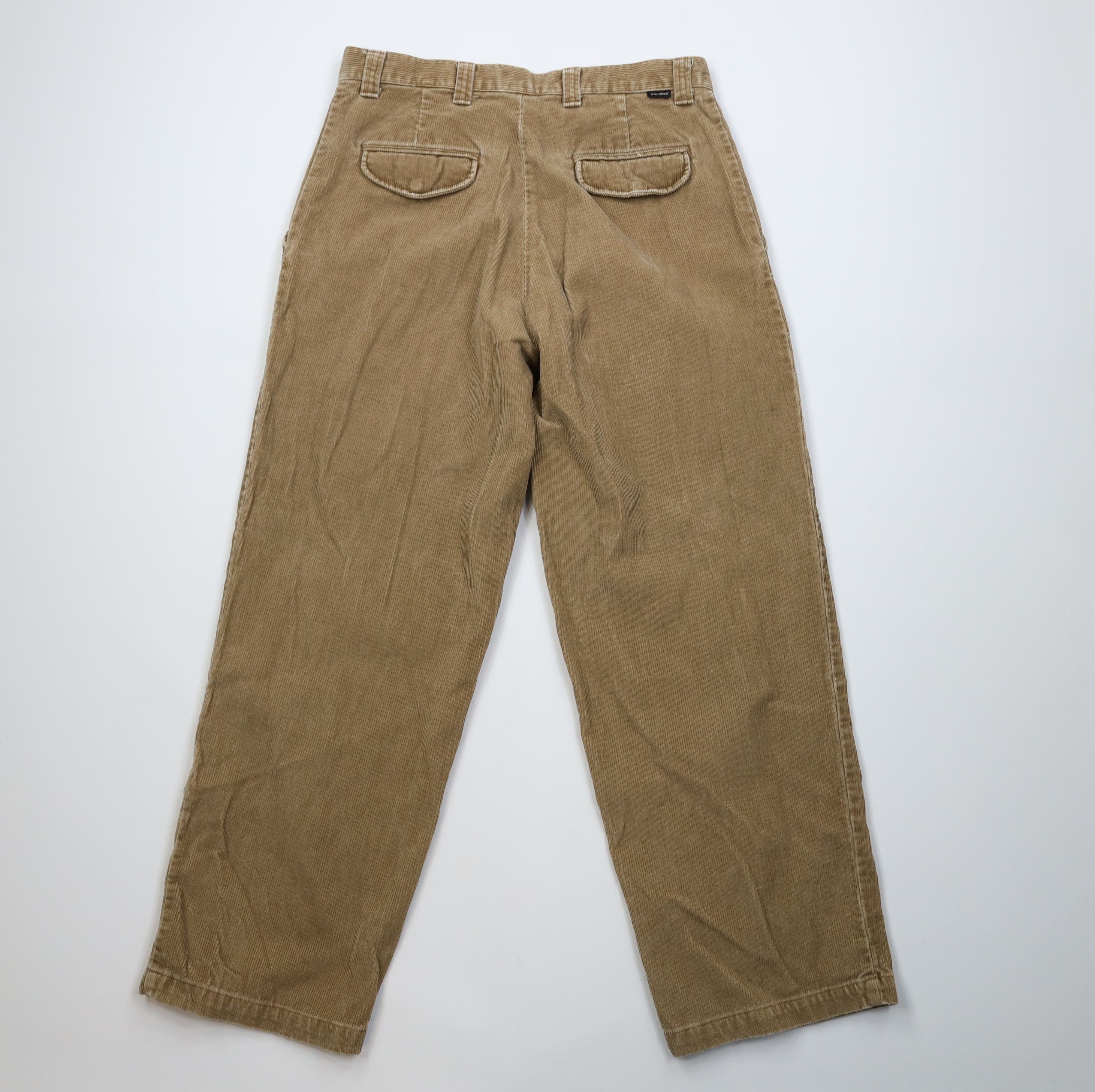 Vintage Vintage 90s Y2K Streetwear Wide Leg Corduroy Chino Pants Size US 34 / EU 50 - 9 Thumbnail
