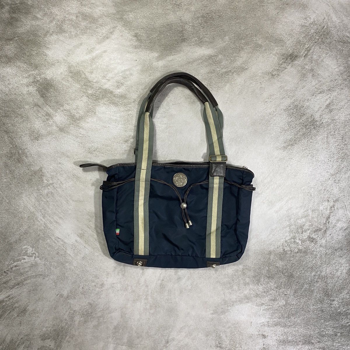Orobianco Ariana Tote Bag A4 in Blue, Women's