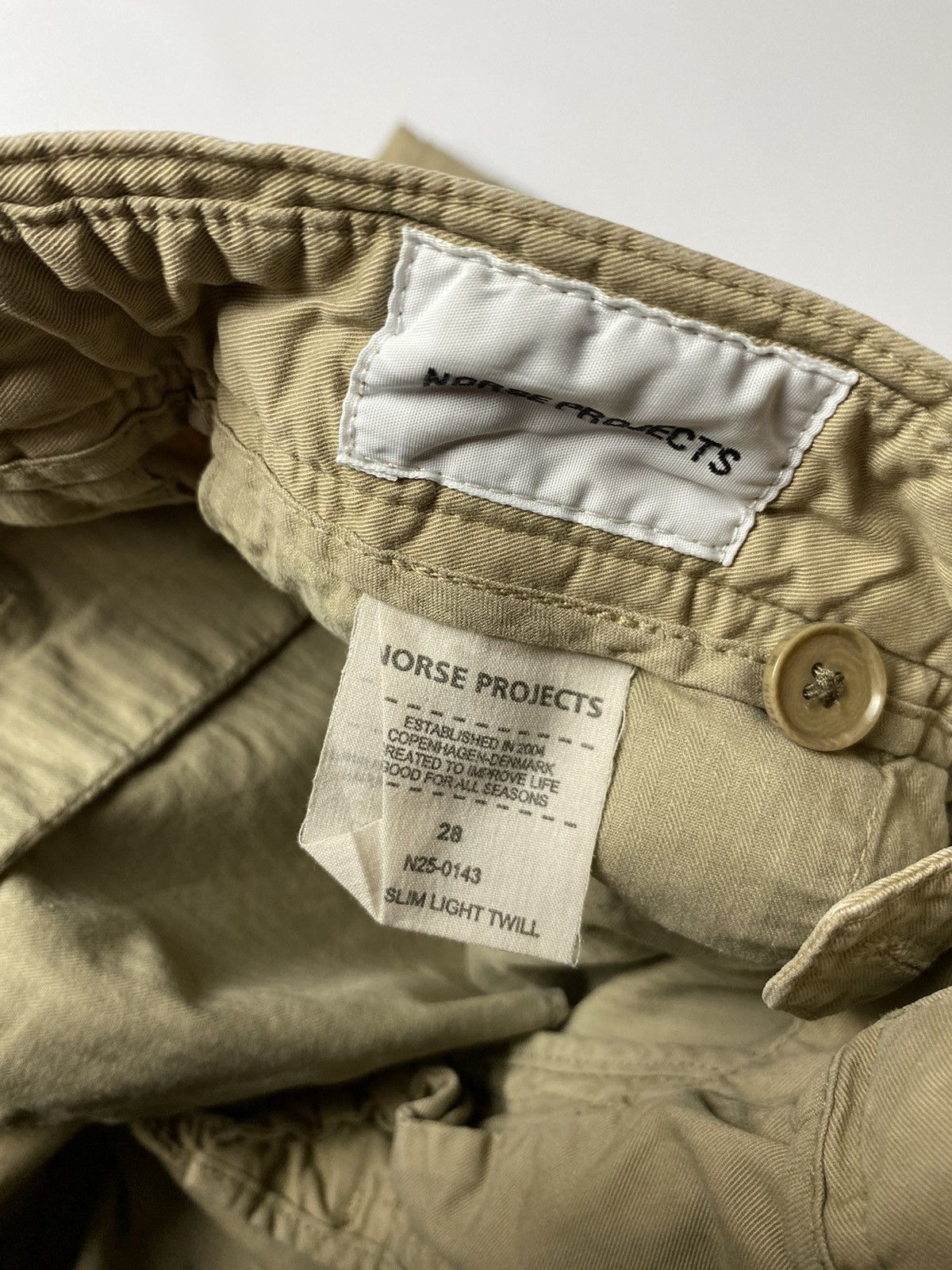 Norse Projects Norse Projects Aros Slim Light Twill Pants Size US 28 / EU 44 - 4 Thumbnail