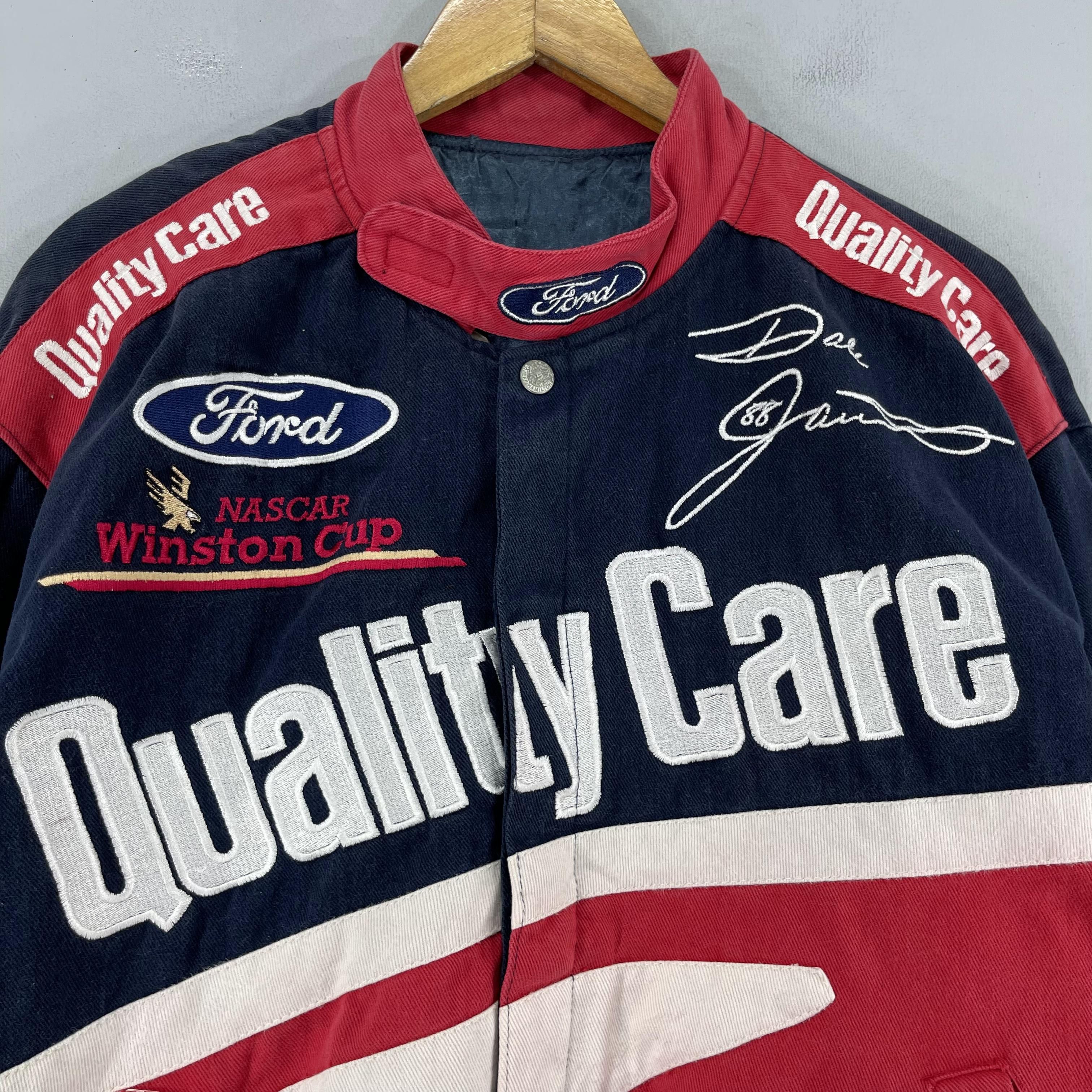 Ford × Jeff Hamilton × NASCAR Vintage JEFF HAMILTON Quality Care Nascar Jacket Size US L / EU 52-54 / 3 - 2 Thumbnail
