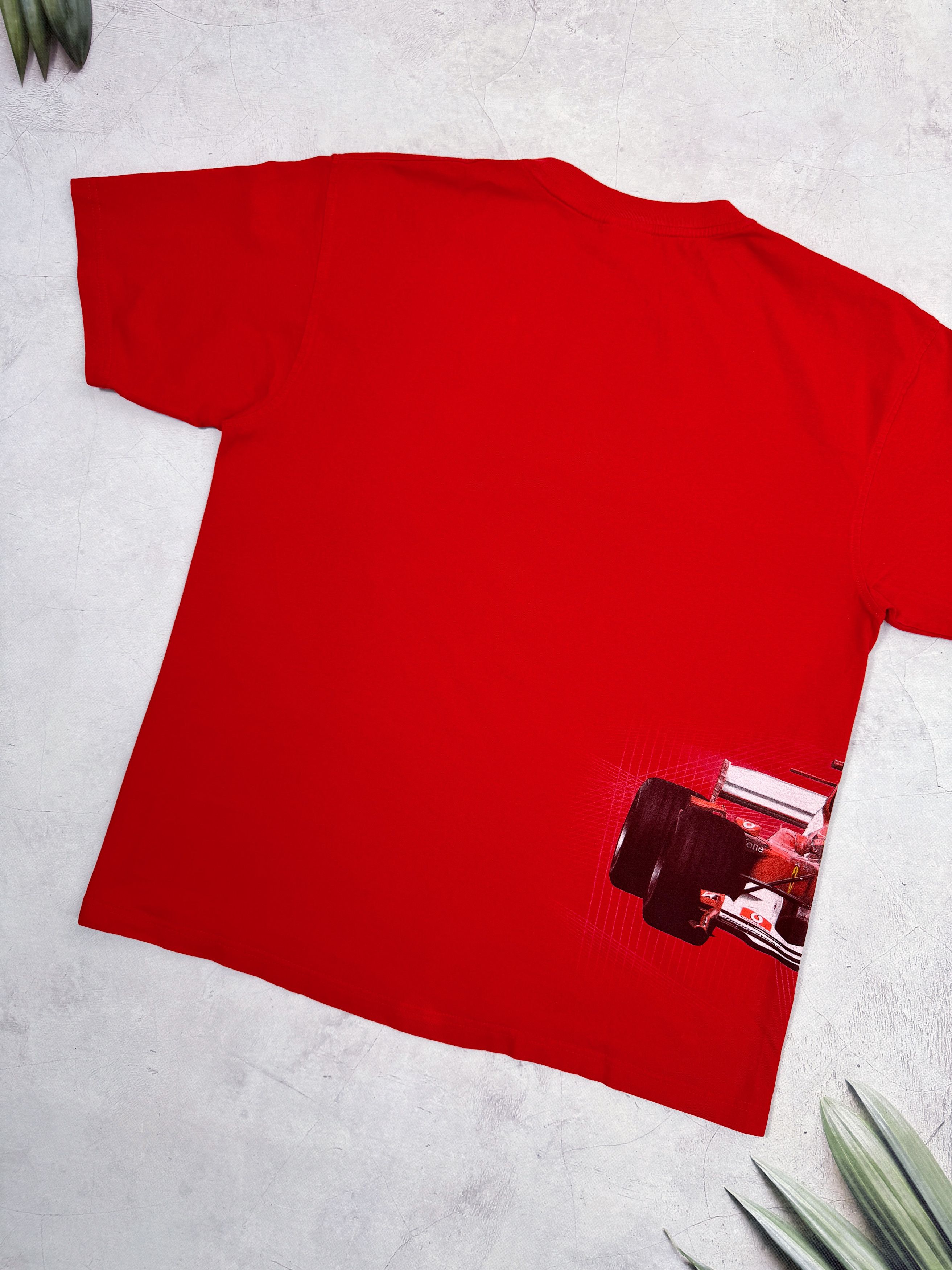 Ferrari Vintage Ferrari T-Shirt F1 Team Racing Car Logo Vodafone Size US L / EU 52-54 / 3 - 14 Thumbnail