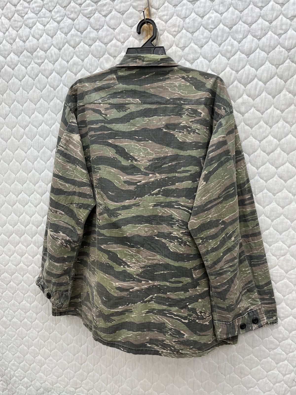 Rothco 🔥🔥🔥STEALS VINTAGE ROTCHO MILITARY TIGER STRIPE JACKET Size US L / EU 52-54 / 3 - 5 Thumbnail