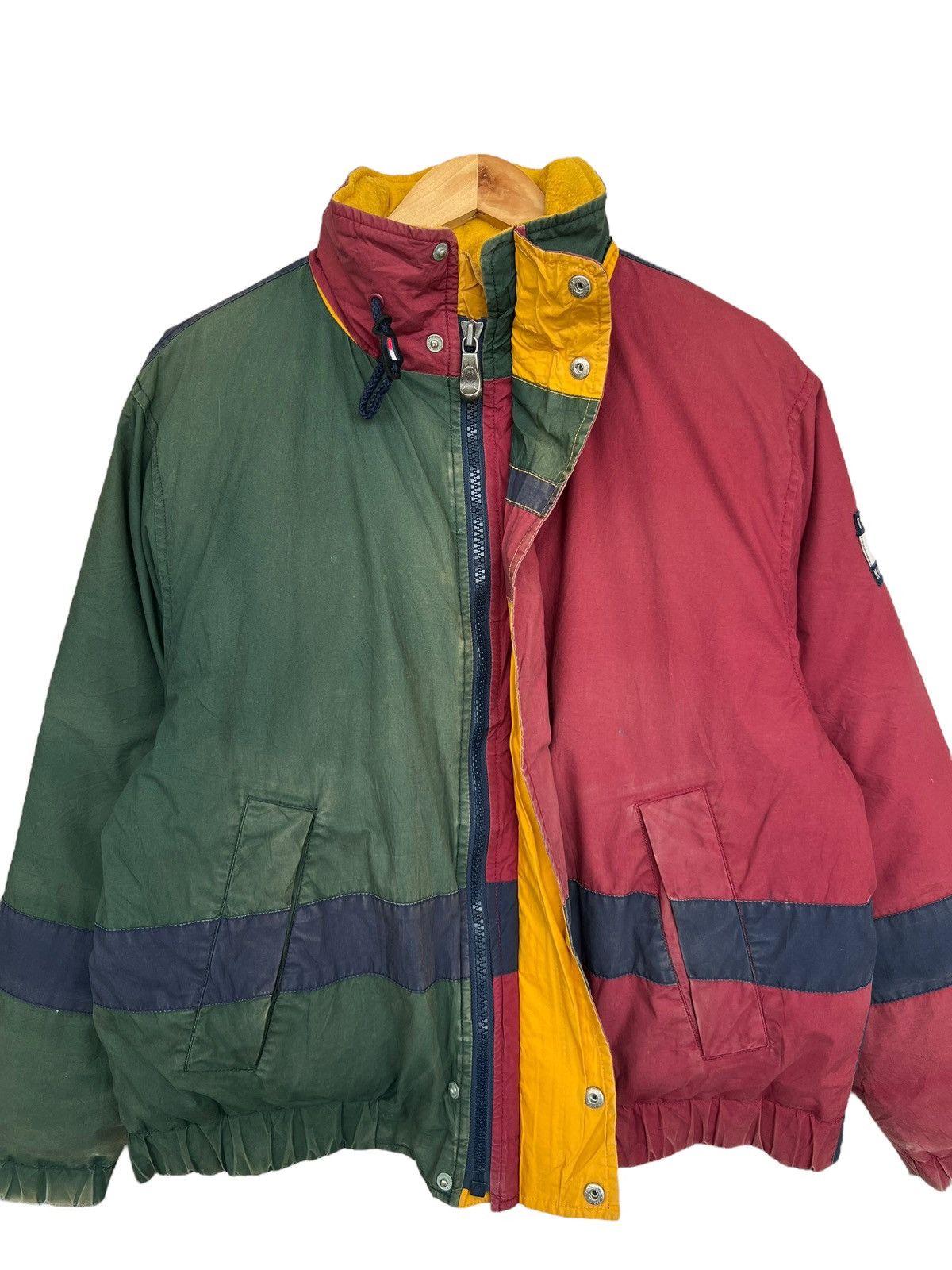 Tommy Hilfiger Vintage 90s Tommy Hilfiger Sunfaded Jacket Size US M / EU 48-50 / 2 - 7 Thumbnail