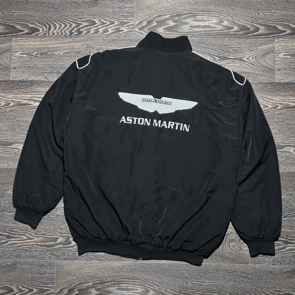 Vintage ASTON MARTIN Racing Team Embroidered Logo Jacket