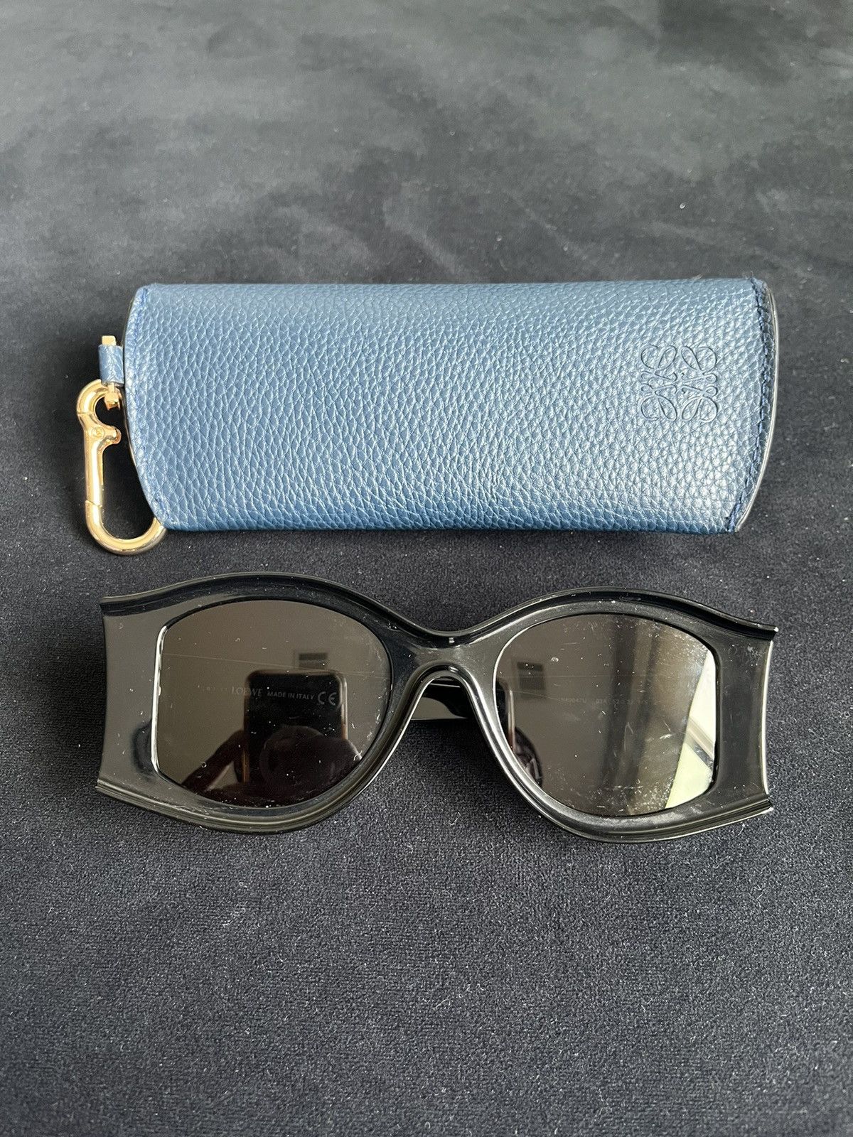 image of Loewe Black Paula’S Ibiza Sunglasses, Men's
