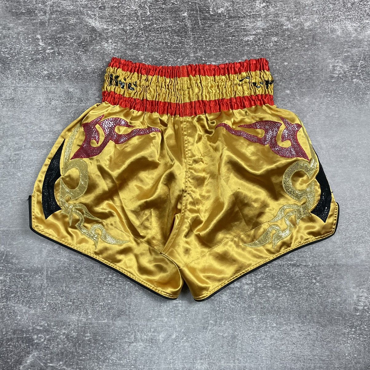 Japanese Brand Vintage Top King Boxing Shorts Size US 33 - 8 Thumbnail