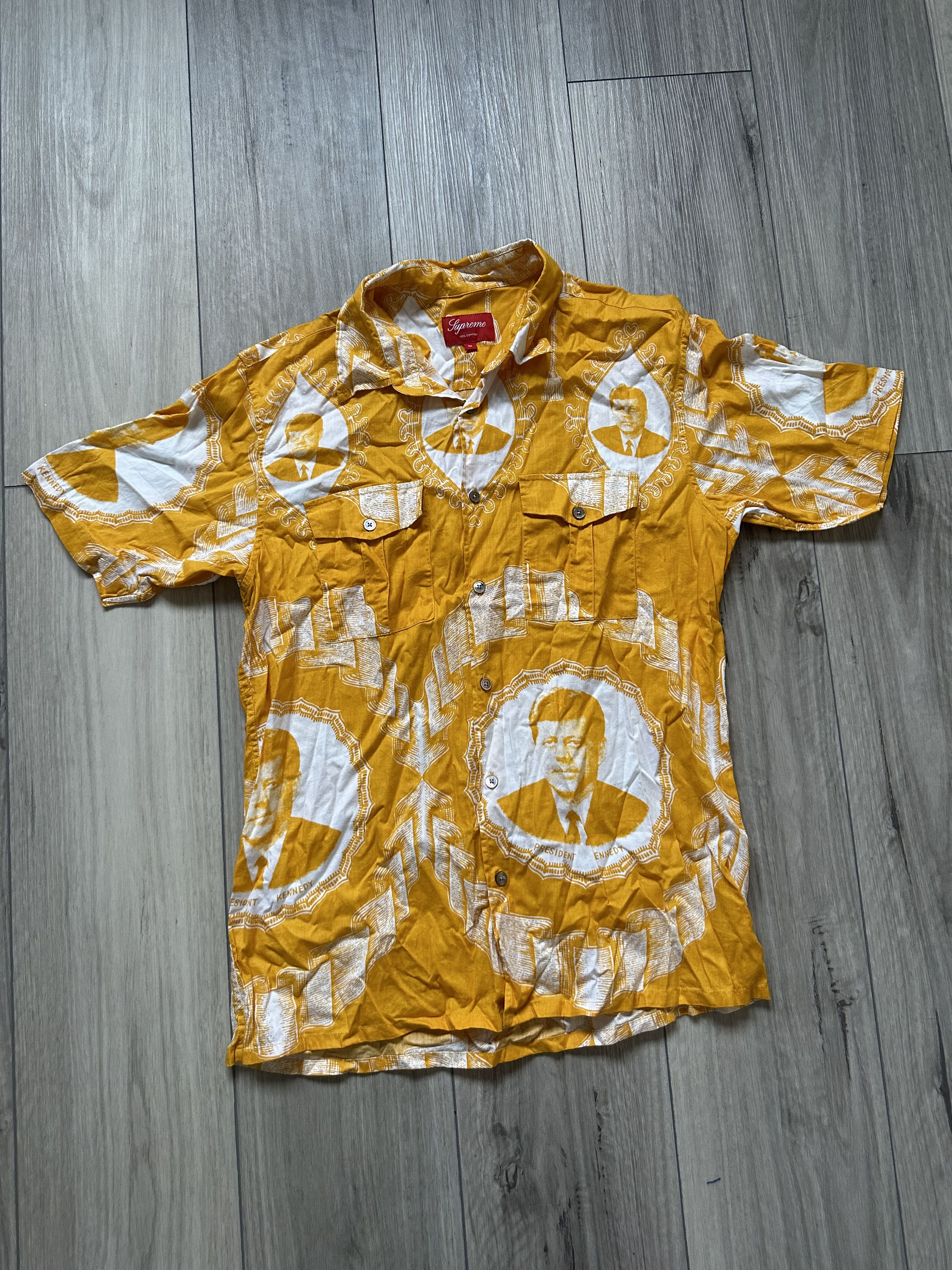 Supreme SS 2013 JFK Button Up Shirt