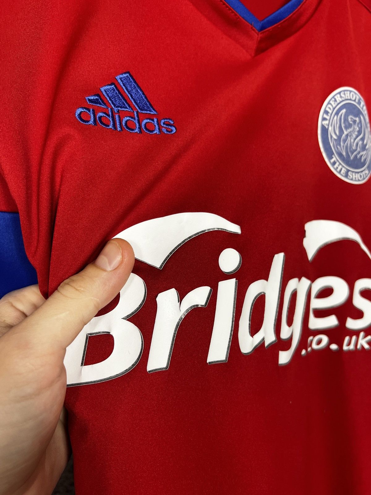 Adidas Adidas Aldershot Town Jersey T-shirt Size M Size US M / EU 48-50 / 2 - 8 Thumbnail