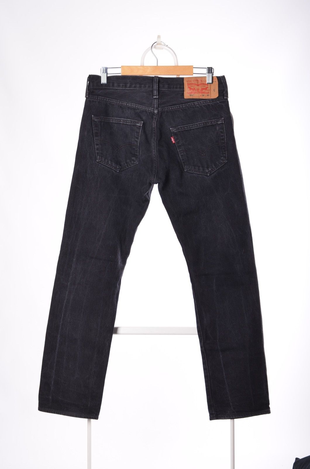 Japanese Brand Vintage Levi’s 501 Perfect Faded Straight Pants Jeans Y2K Size US 30 / EU 46 - 2 Thumbnail