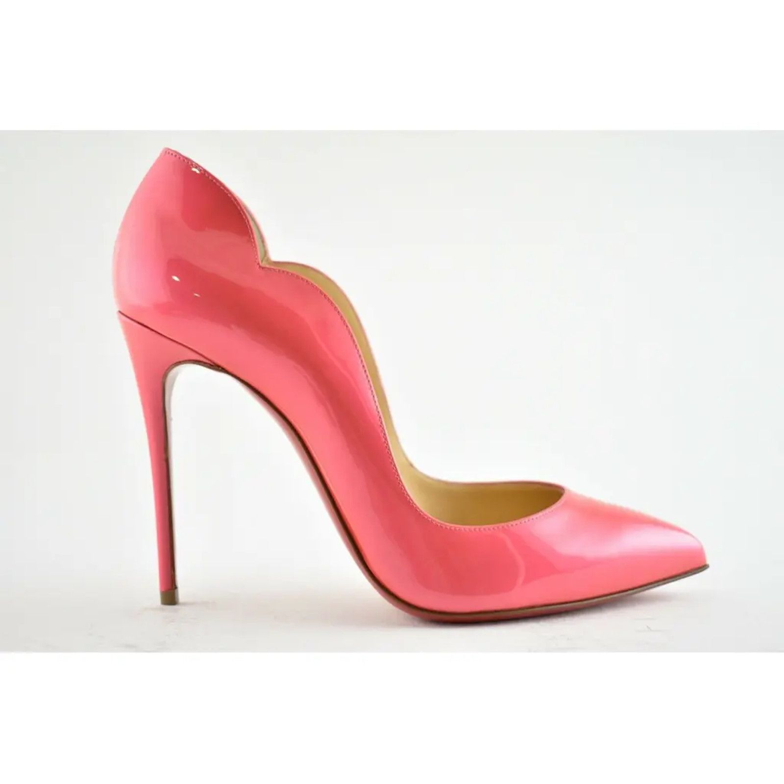 Christian Louboutin Christian Louboutin Hot Chick 100 Patent Fluo Metal Size US 7.5 / IT 37.5 - 2 Thumbnail